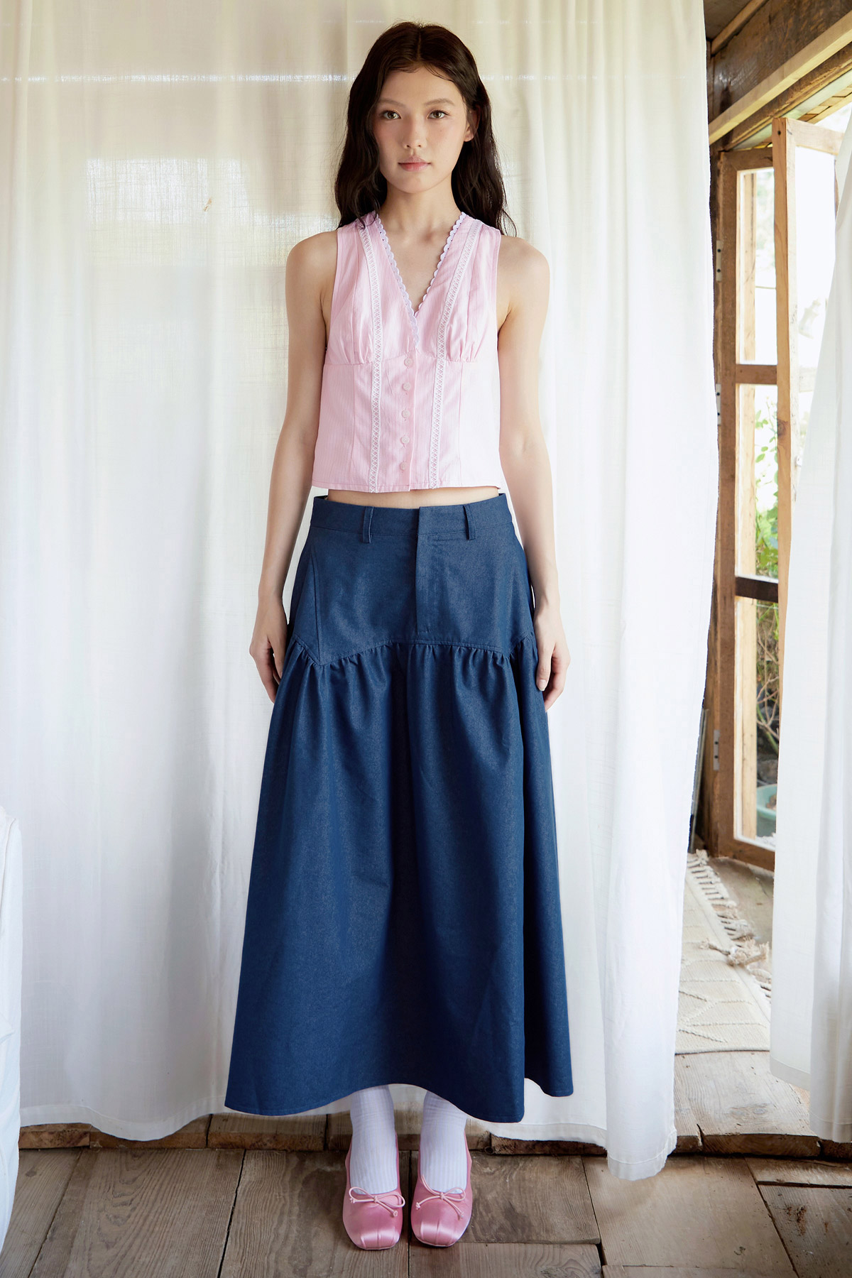 HEIDI TOP - ROSELLE [BY MODPARADE]