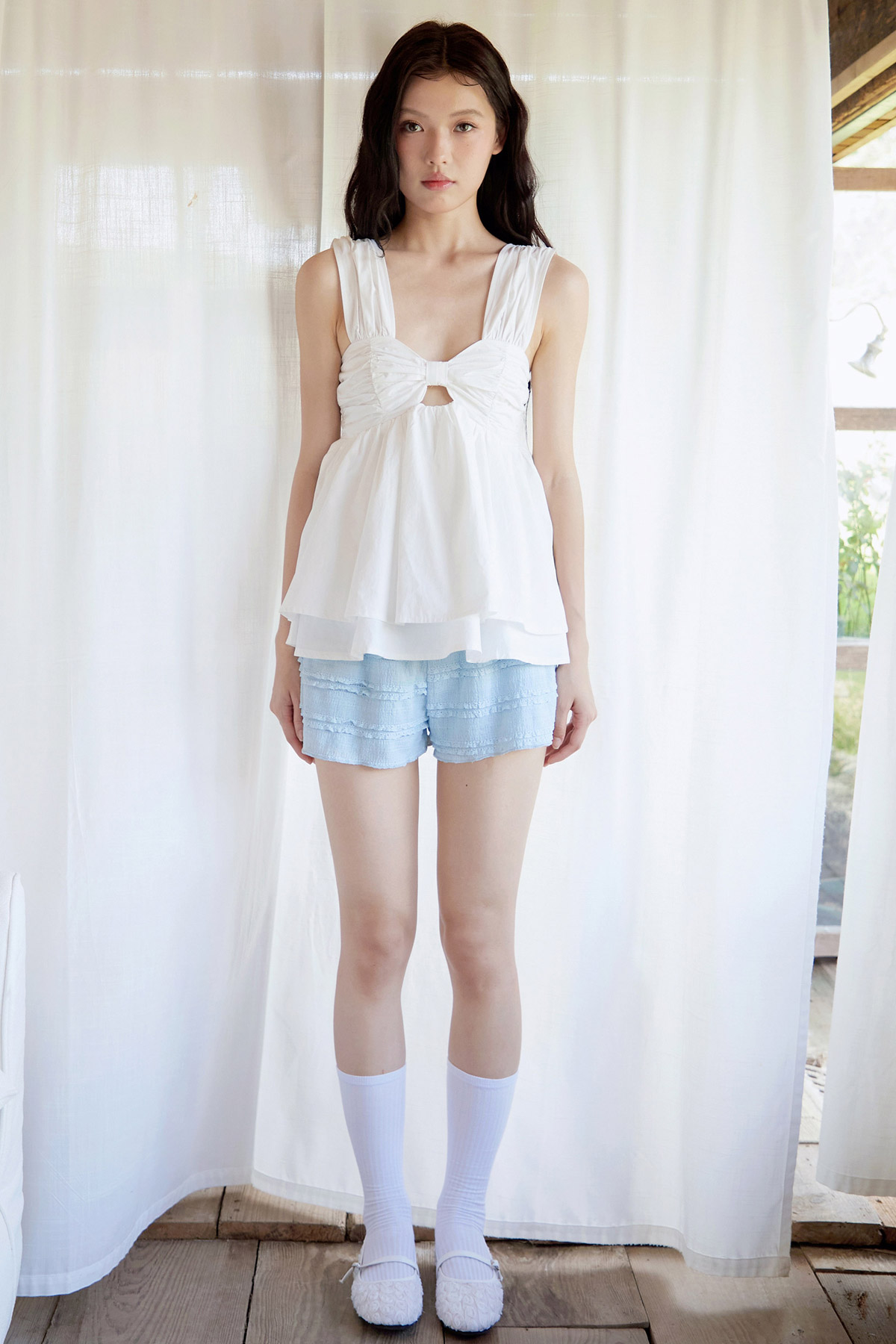 INKA SHORTS - POWDER [BY MODPARADE]