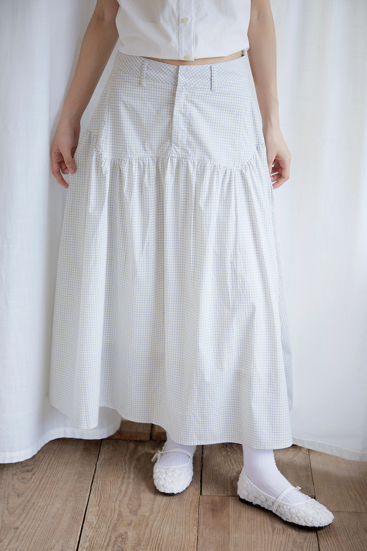 TOTTI SKIRT - CHECKS [BY MODPARADE]