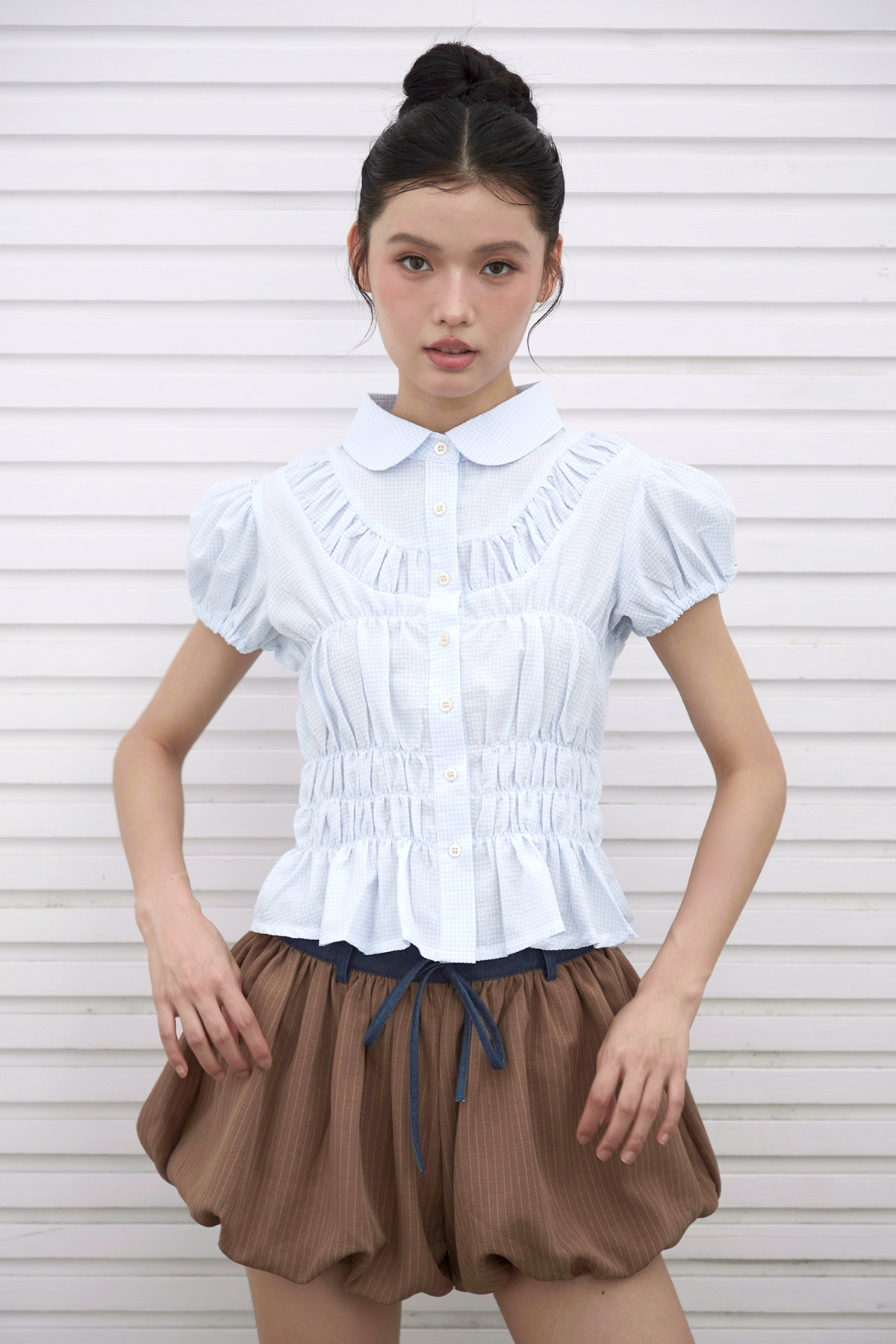 ELISA TOP - BLUELETTE [BY MODPARADE]