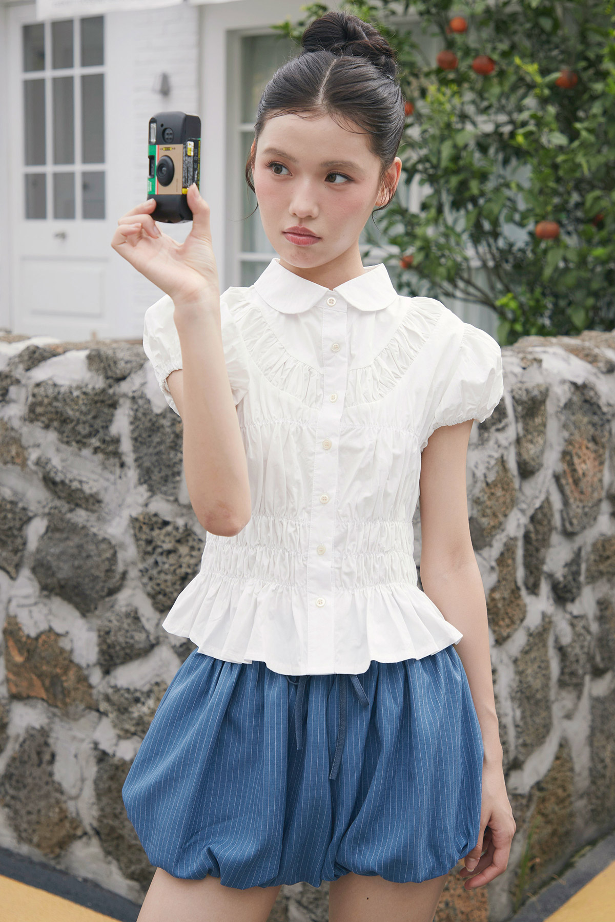 ELISA TOP - IVORY [BY MODPARADE]