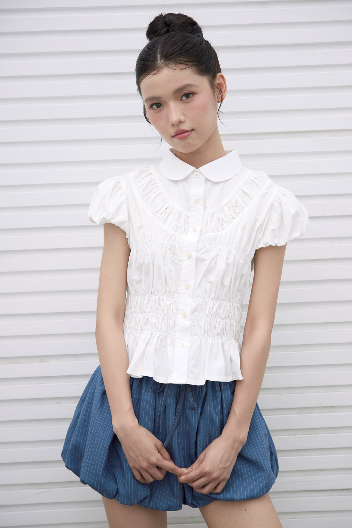ELISA TOP - IVORY [BY MODPARADE]