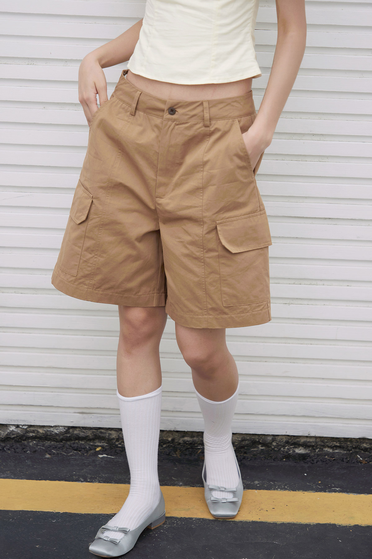 JERRIE JORTS - MOCHA [BY MODPARADE]
