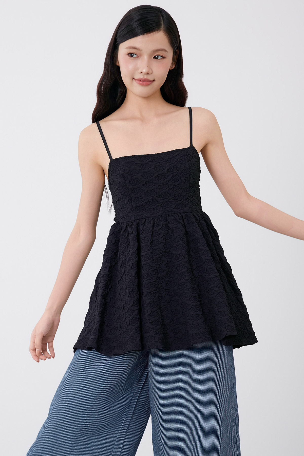 POULIN TOP - NOIR [BY MODPARADE]