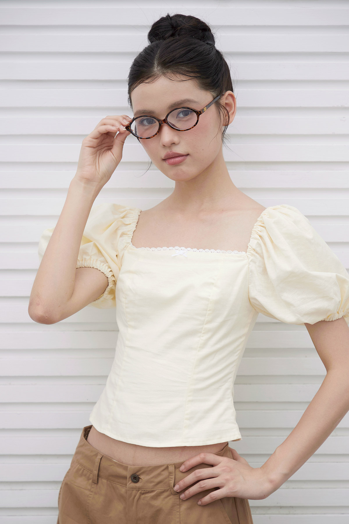 VERONICA TOP - BUTTER [BY MODPARADE]
