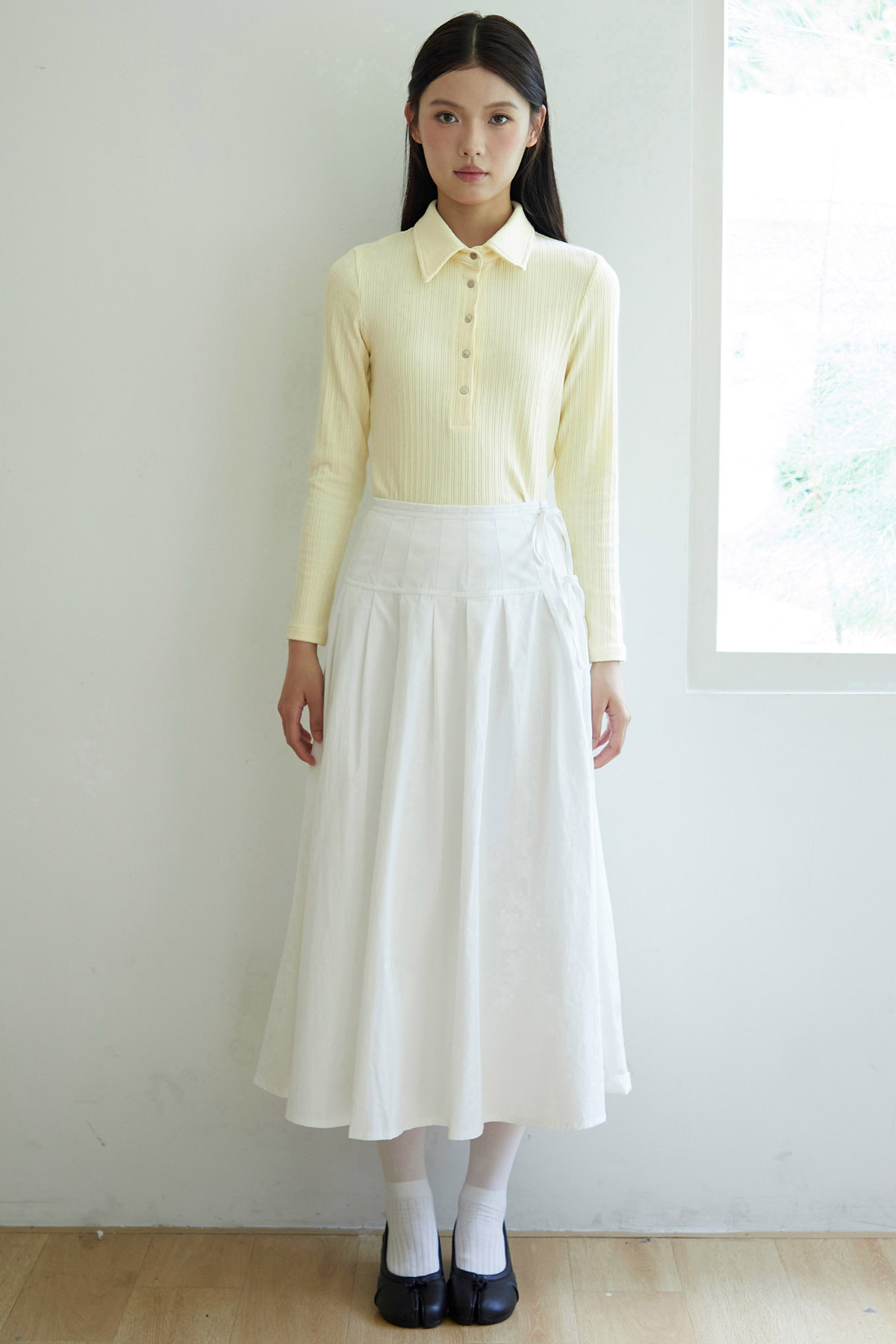 HANNE SKIRT - IVORY [BY MODPARADE]