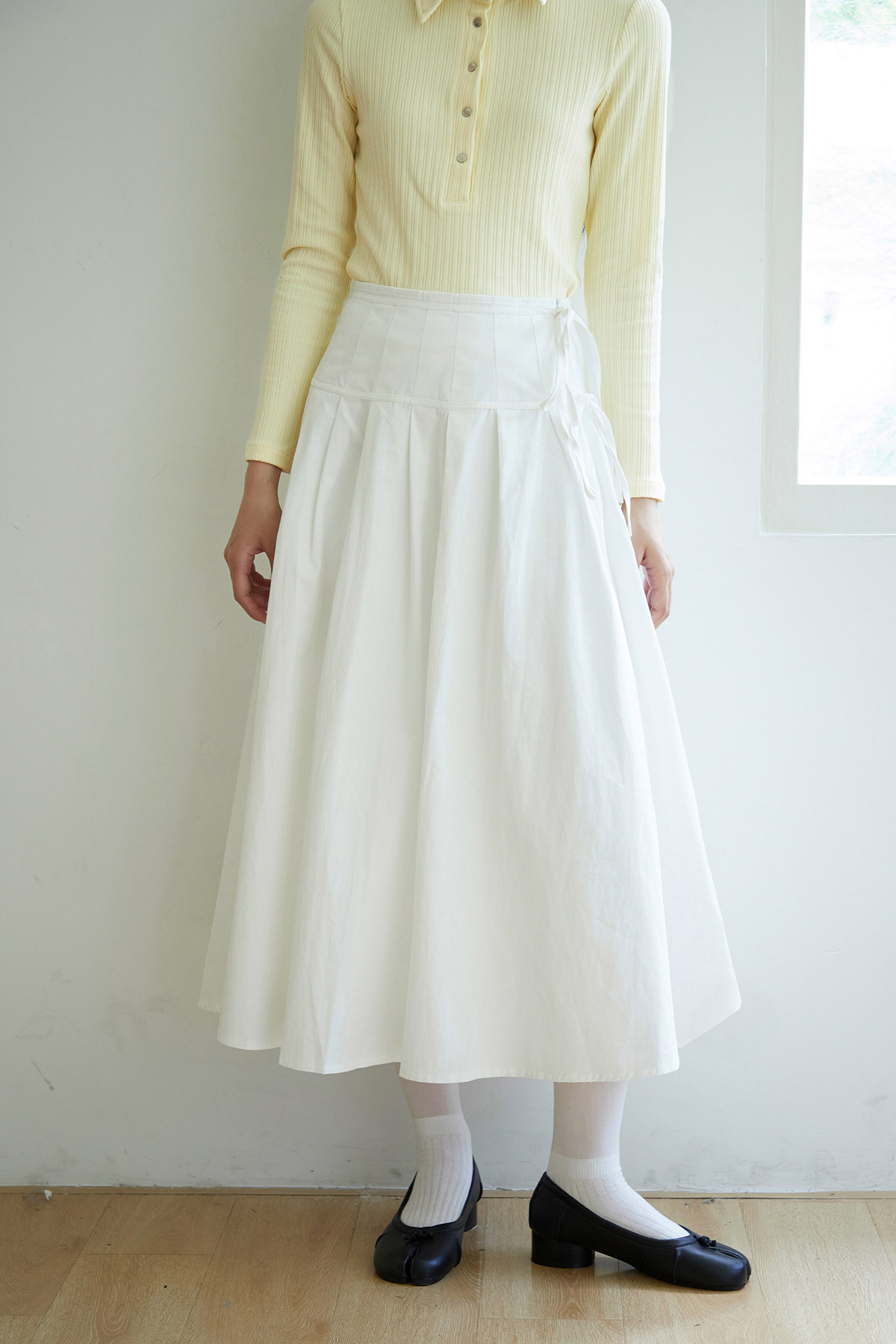 HANNE SKIRT - IVORY [BY MODPARADE]