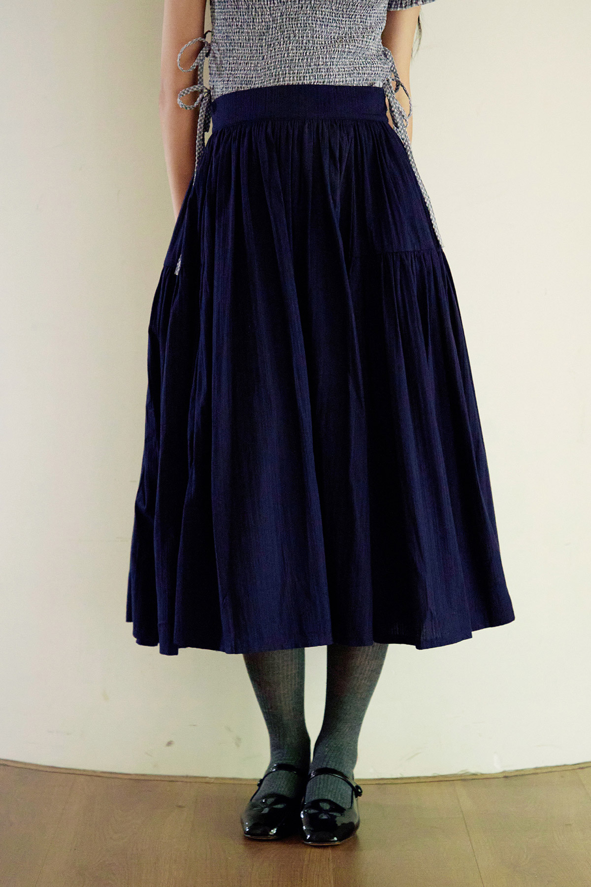 LAURETTE SKIRT - NAVY [BY MODPARADE]