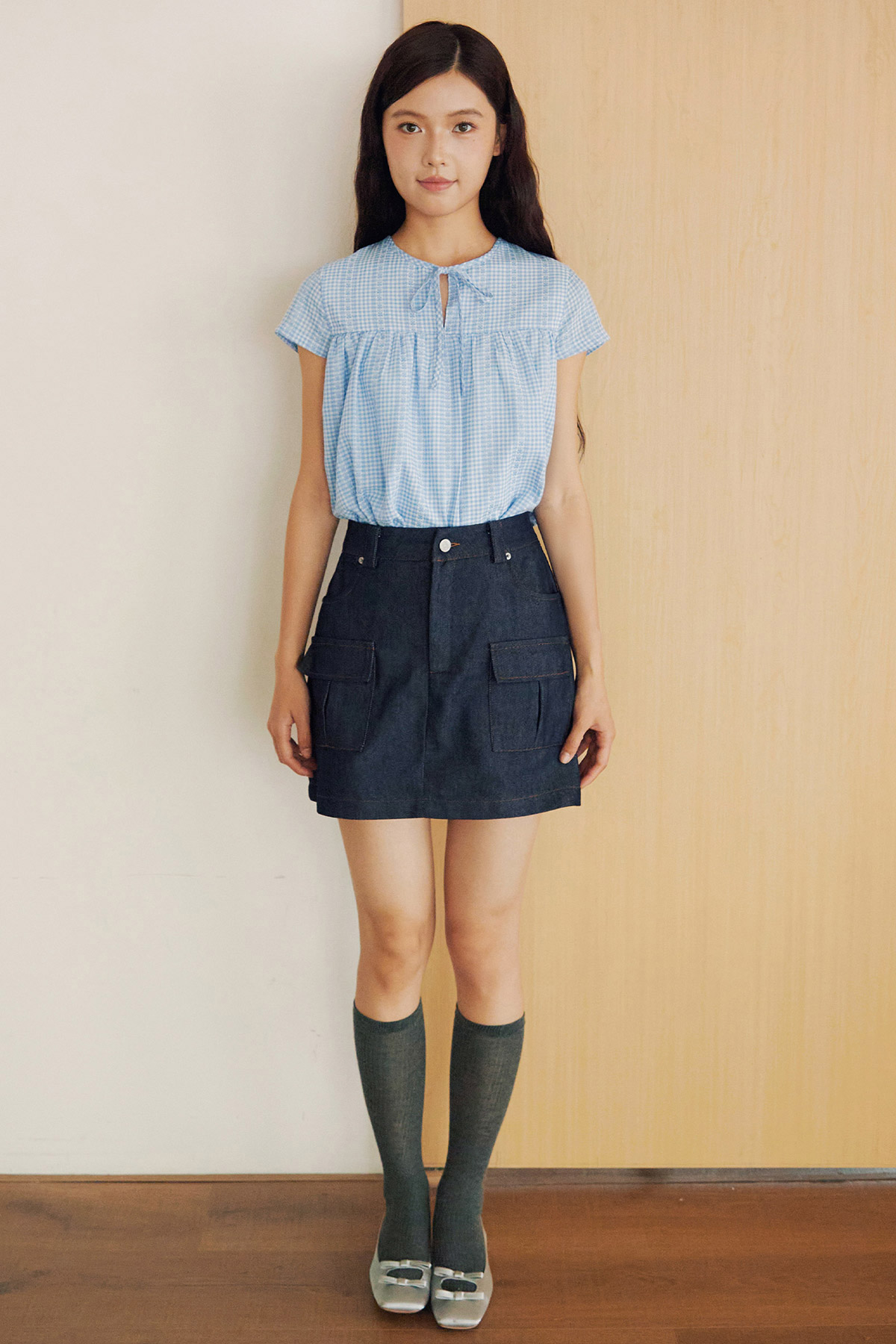 MASON SKIRT - DARK WASH [BY MODPARADE]