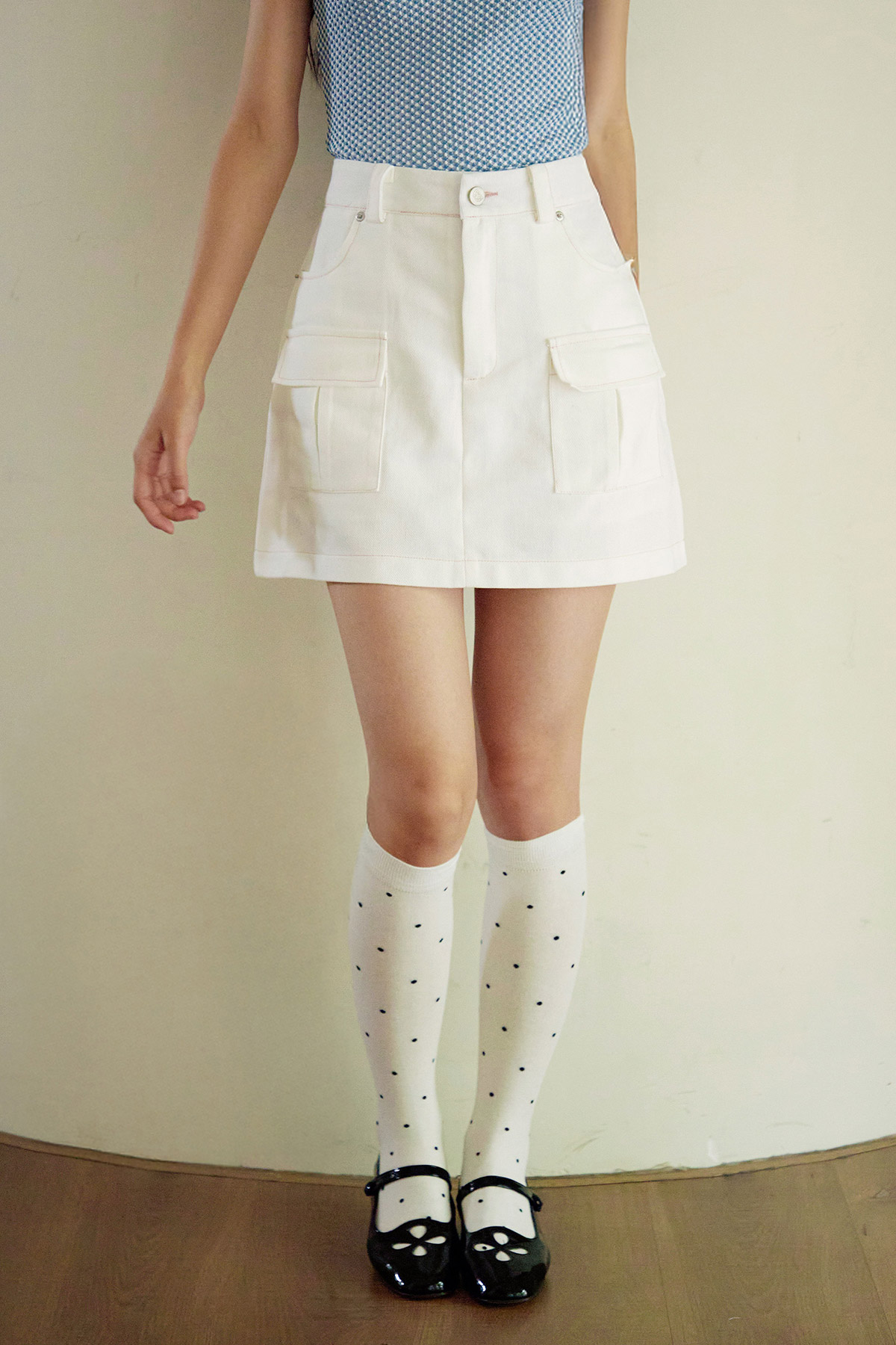 MASON SKIRT - IVORY [BY MODPARADE]