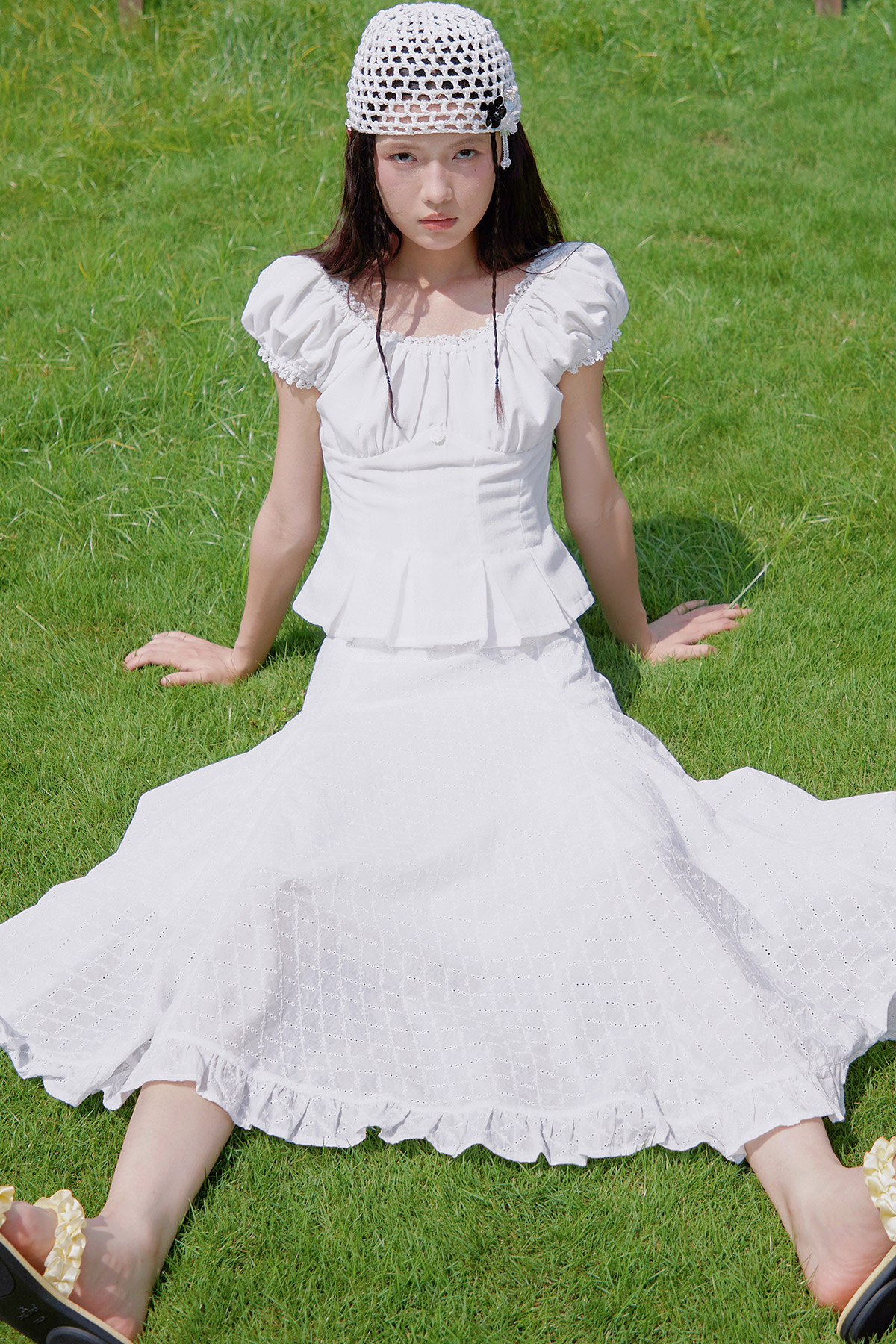 VERA TOP - IVORY [BY MODPARADE]