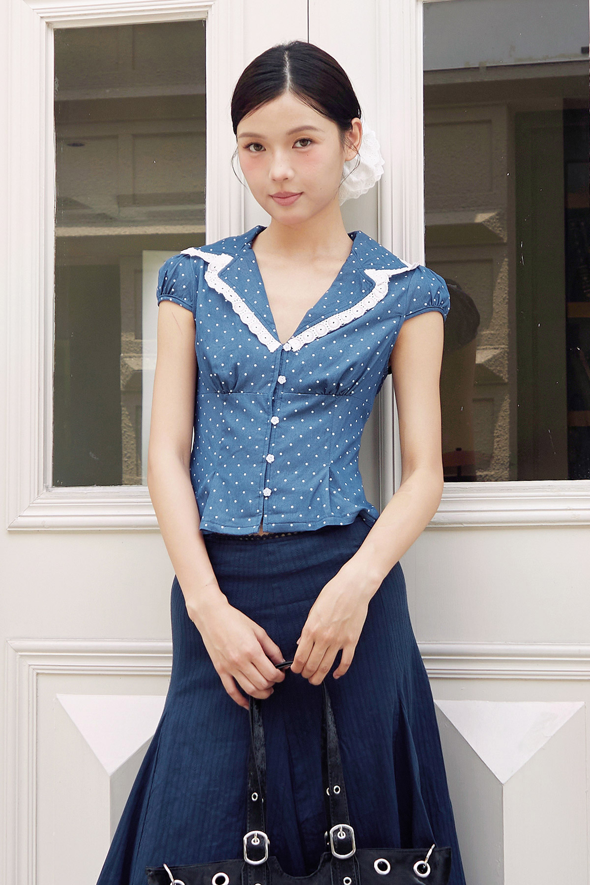 BELLE TOP - LAKE POLKA DOTTIE [BY MODPARADE]