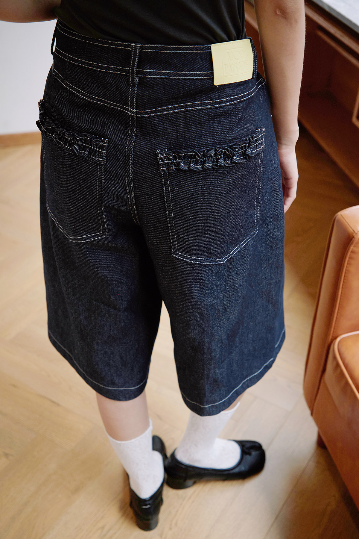 EBBE JORTS - DARK WASH [BY MODPARADE]