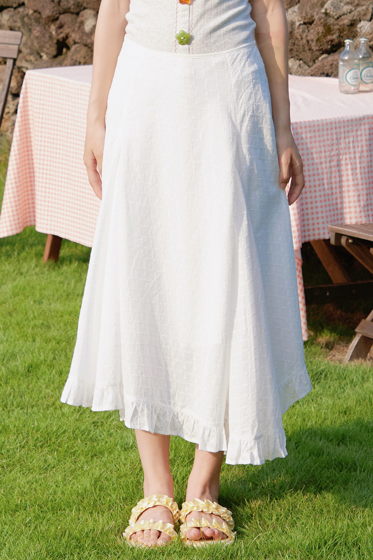 ELEANORA SKIRT - WHITE BREEZE [BY MODPARADE]