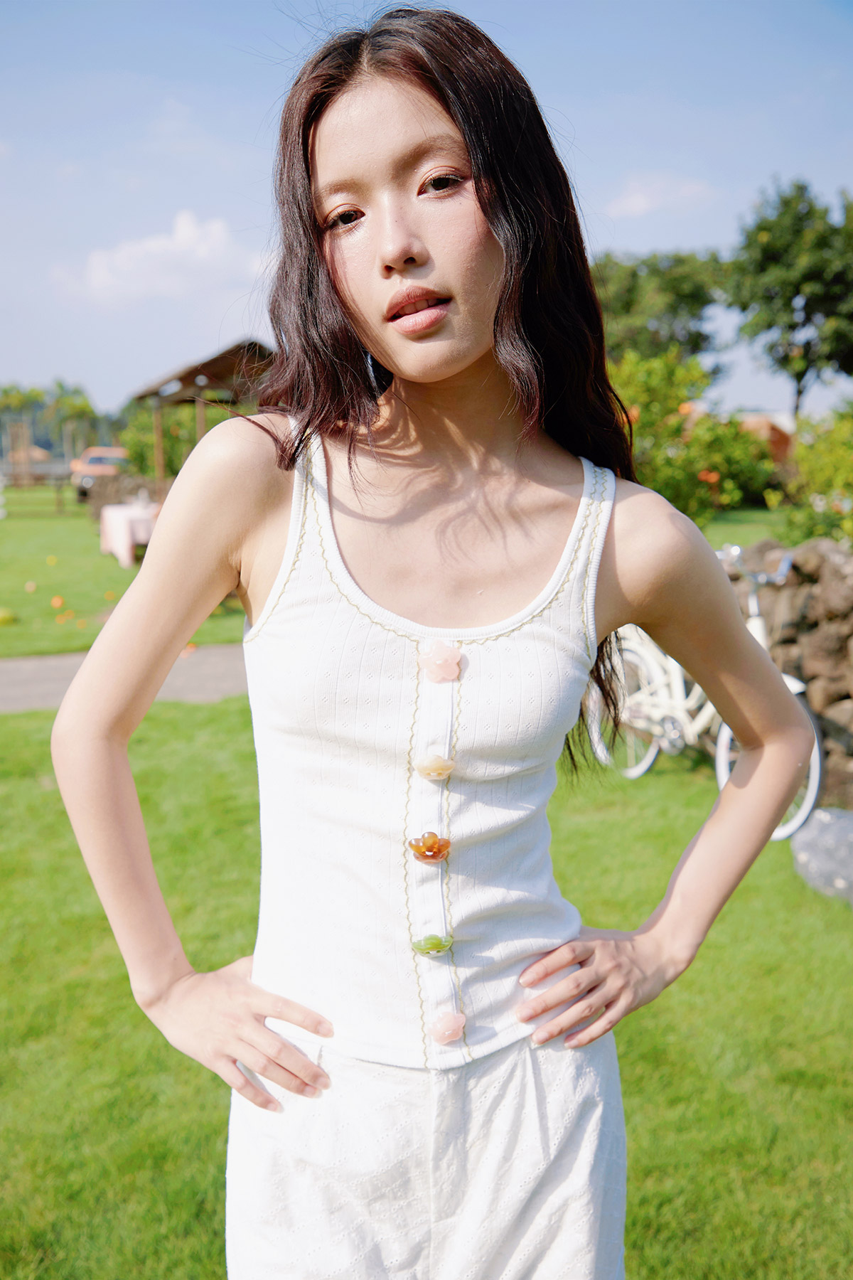 *BACKORDER* JASMIN TOP - IVORY [BY MODPARADE]