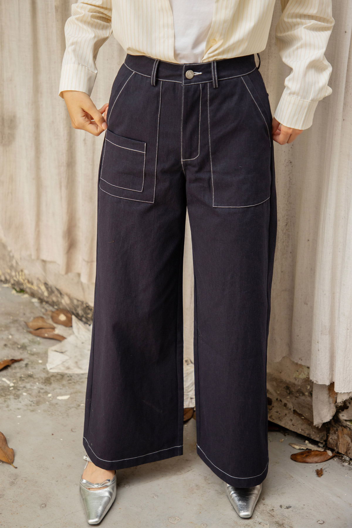 LARSEN JEANS - DARK WASH V2 [BY MODPARADE]