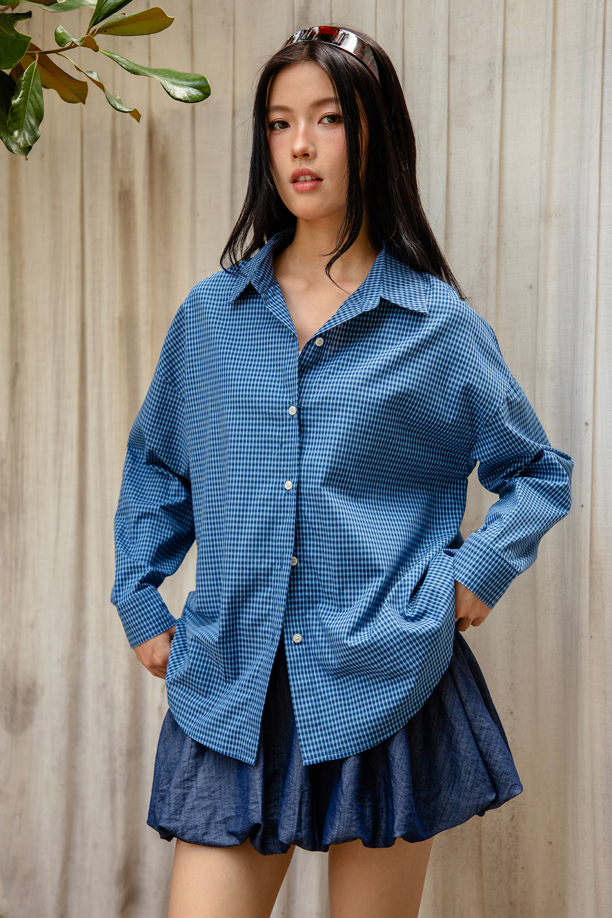 LAUREN SHIRT - WELLINGTON [BY MODPARADE]