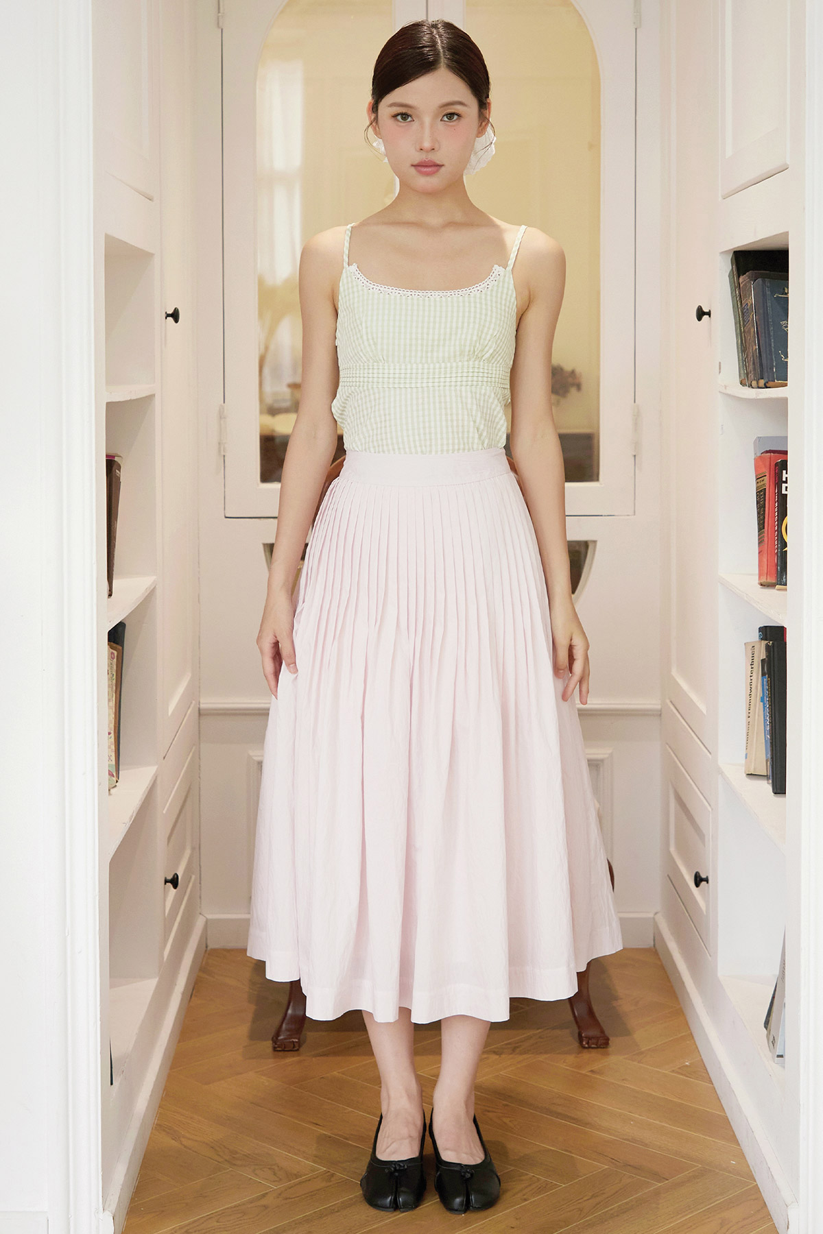 LILLIE SKIRT - BLUSH [BY MODPARADE]