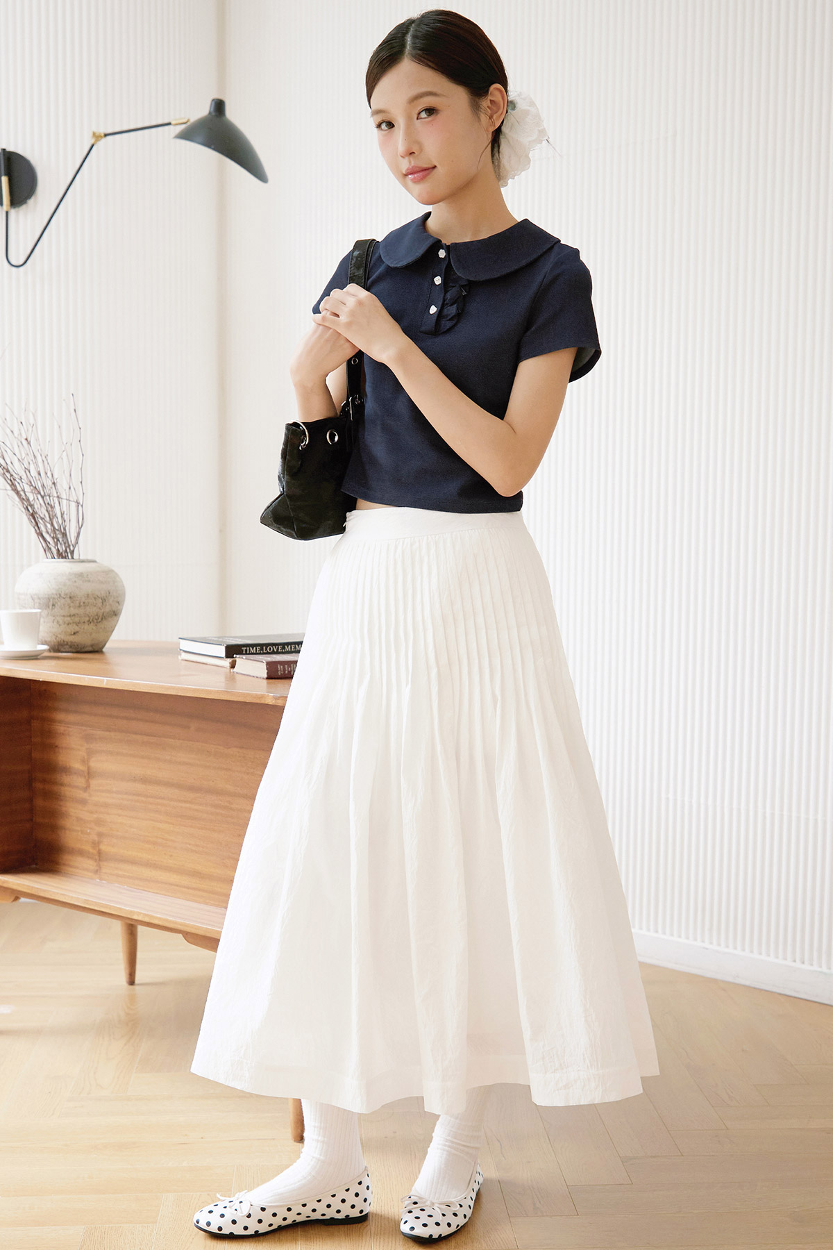 LILLIE SKIRT - IVORY [BY MODPARADE]