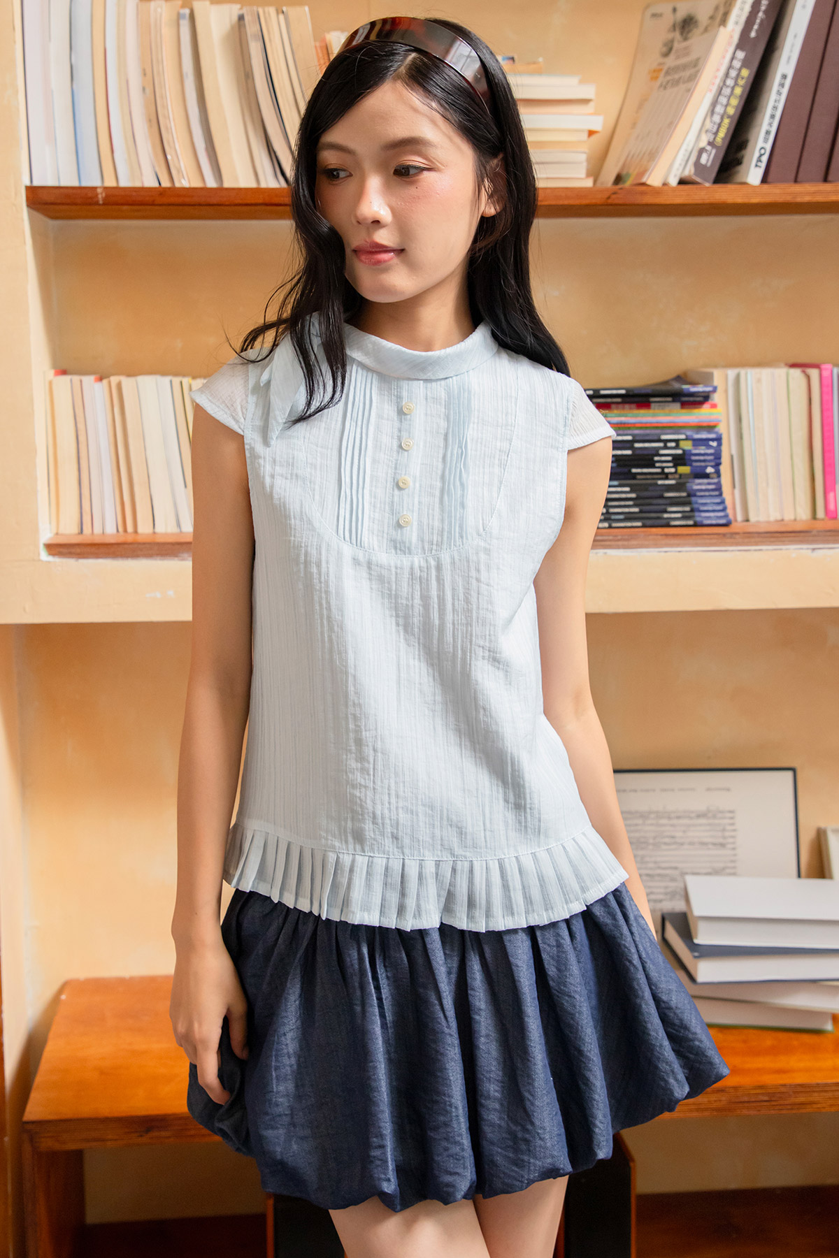 STELLA TOP - SKY [BY MODPARADE]