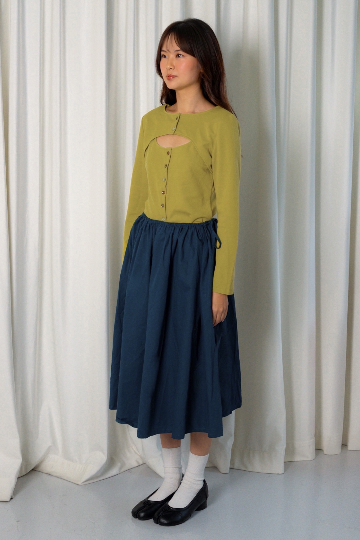 DUPONT SKIRT - BLUEBERRY [BY MODPARADE]