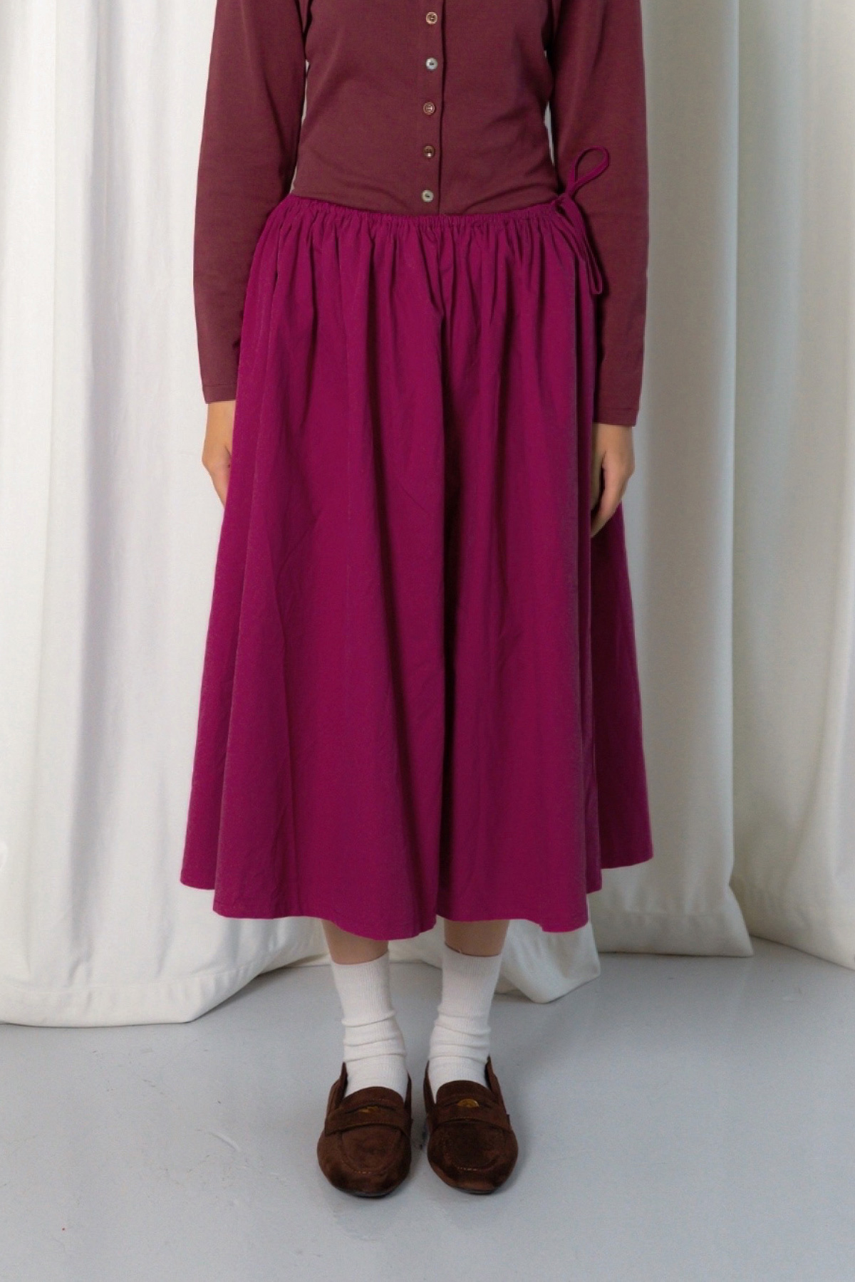 DUPONT SKIRT - PLUMBERRY [BY MODPARADE]