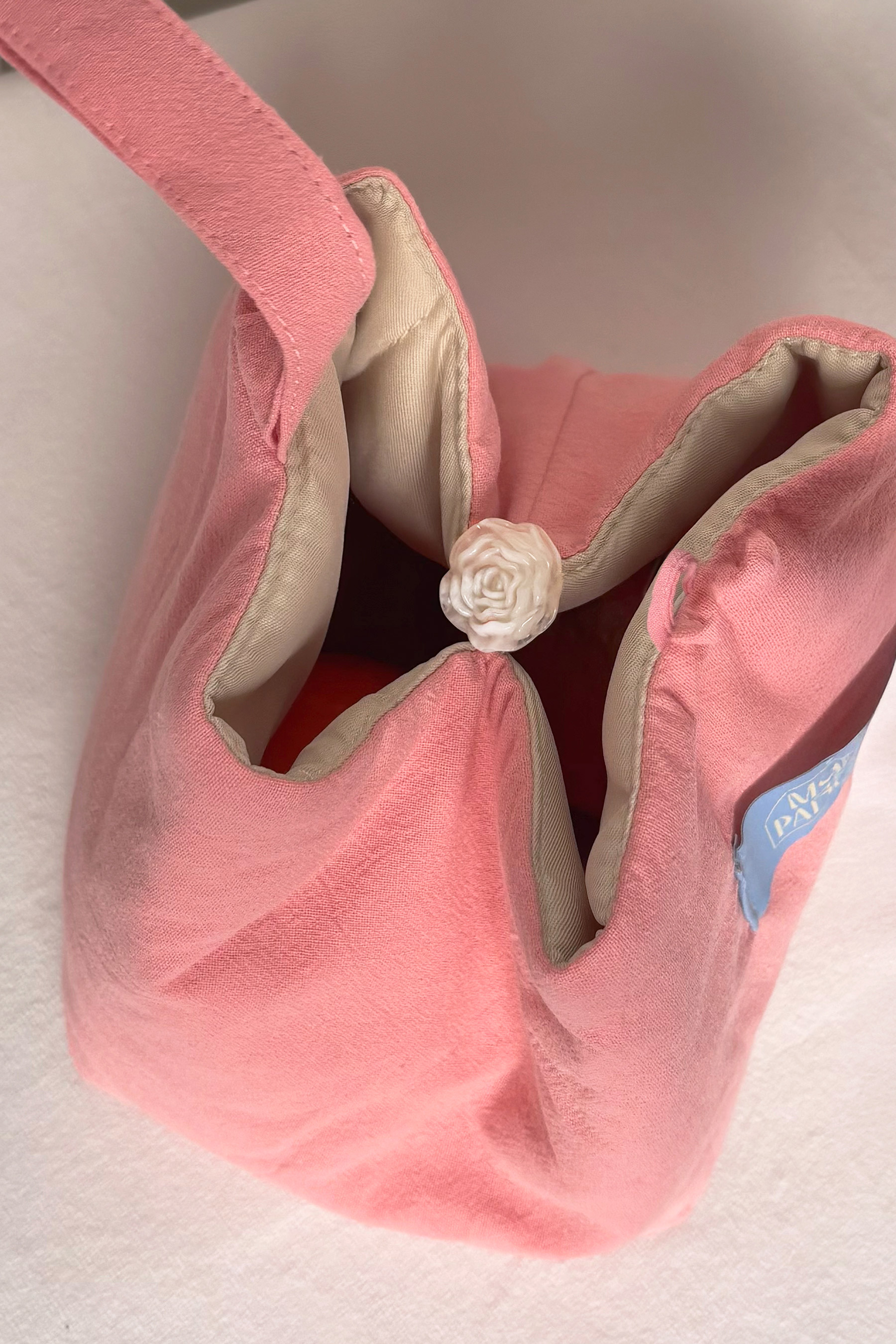 CNY 2026 MANDARIN ORANGE BAG - BLUSH [BY MODPARADE]