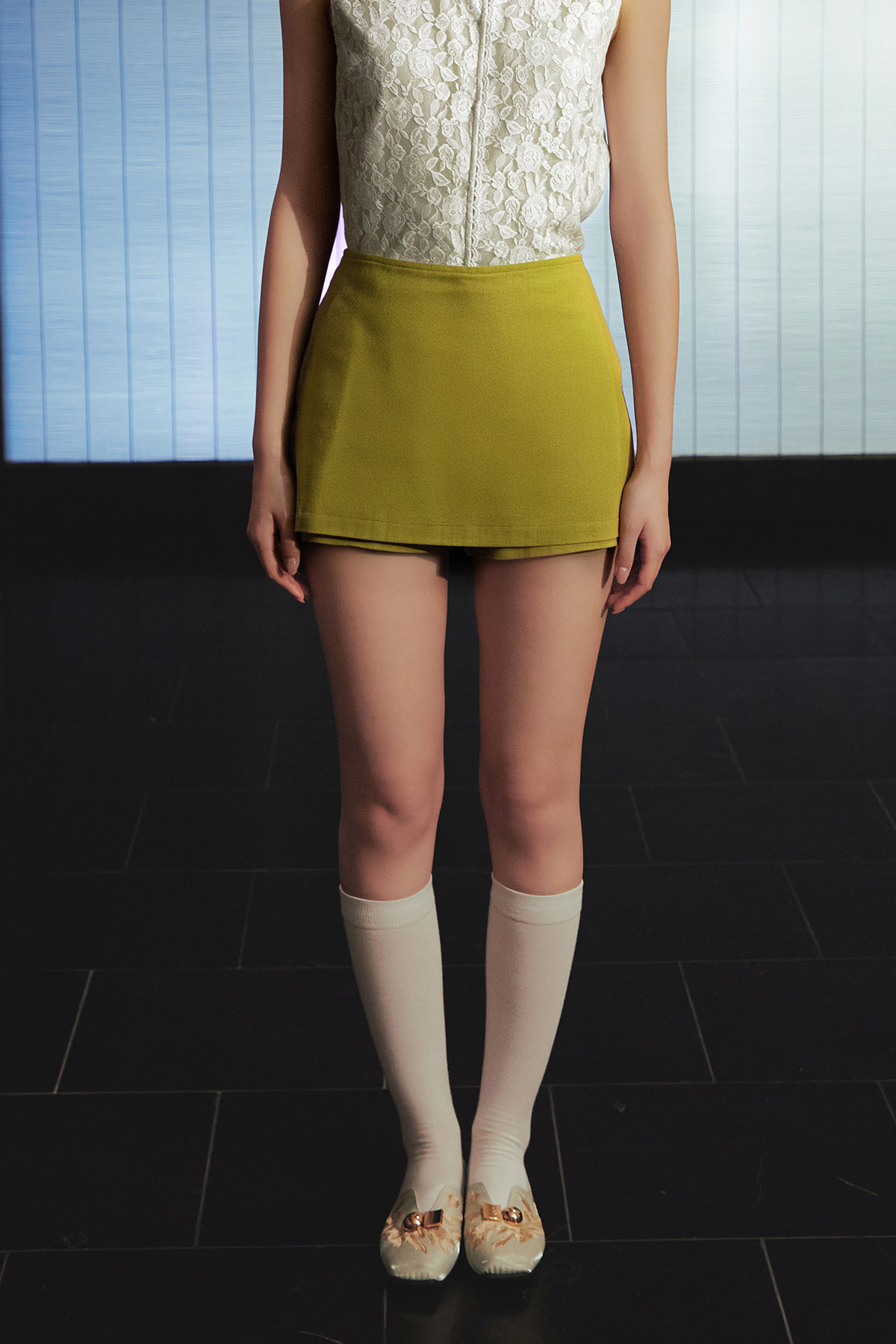 ELLEN SKORTS - PALM DUSK [BY MODPARADE]