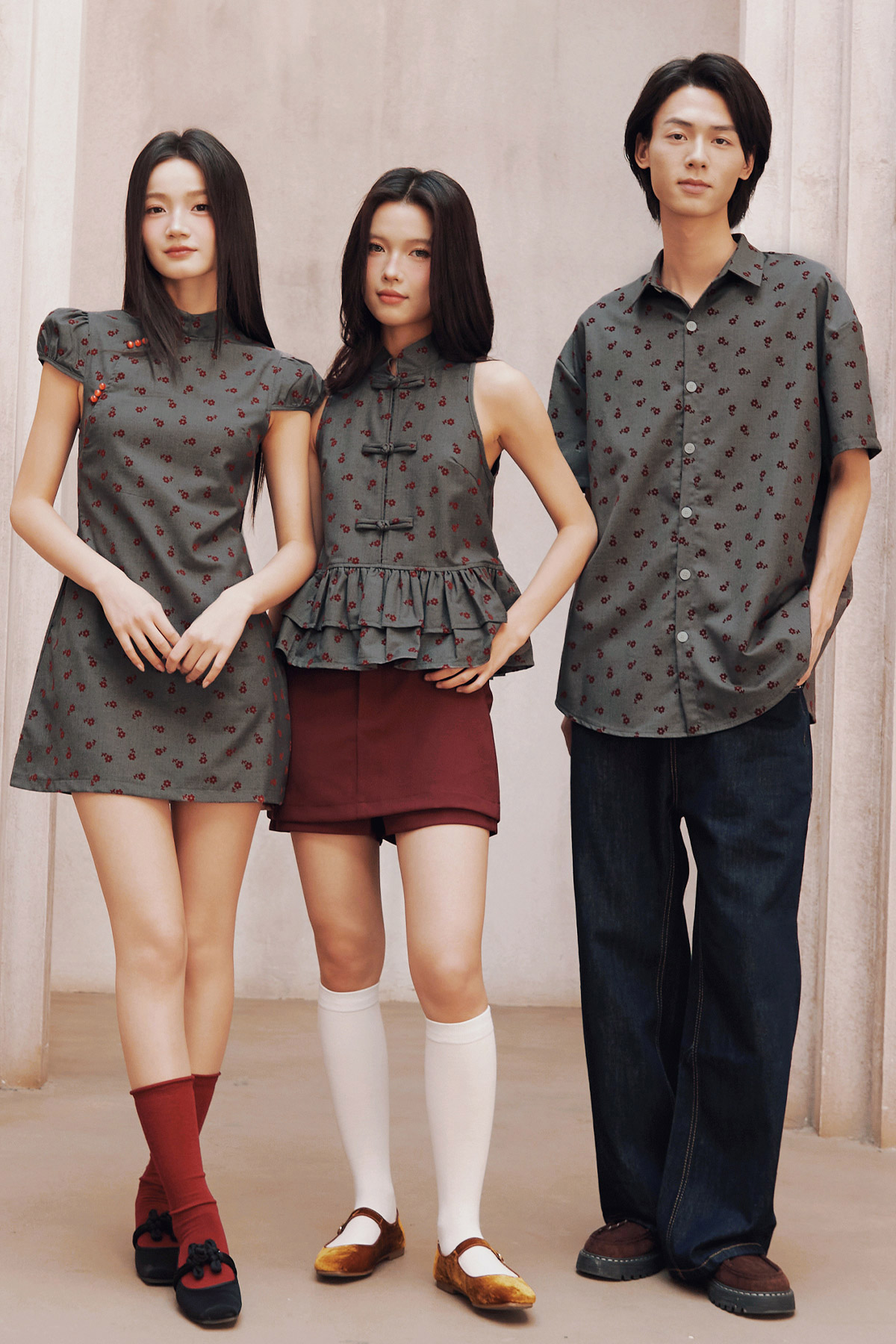 FREDDIE SHIRT - MOONFIELD ROSE [BY MODPARADE]