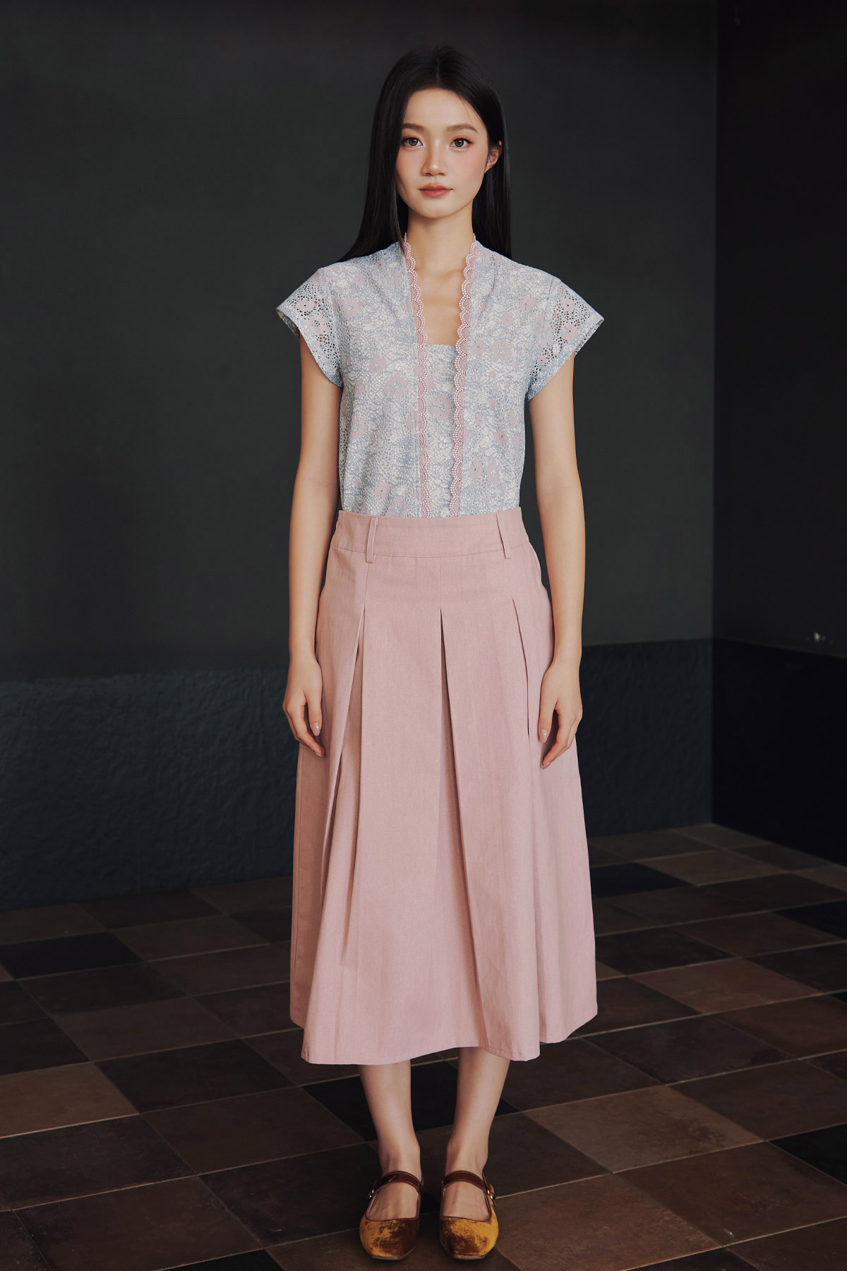 HALLIE SKIRT - ROSELLE [BY MODPARADE]