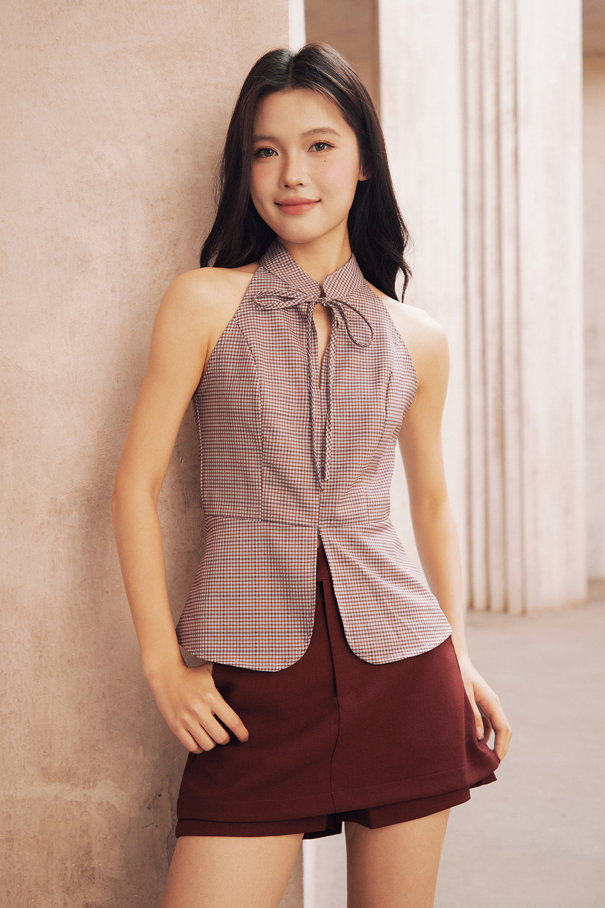 INES TOP - BLUEBERRY [BY MODPARADE]