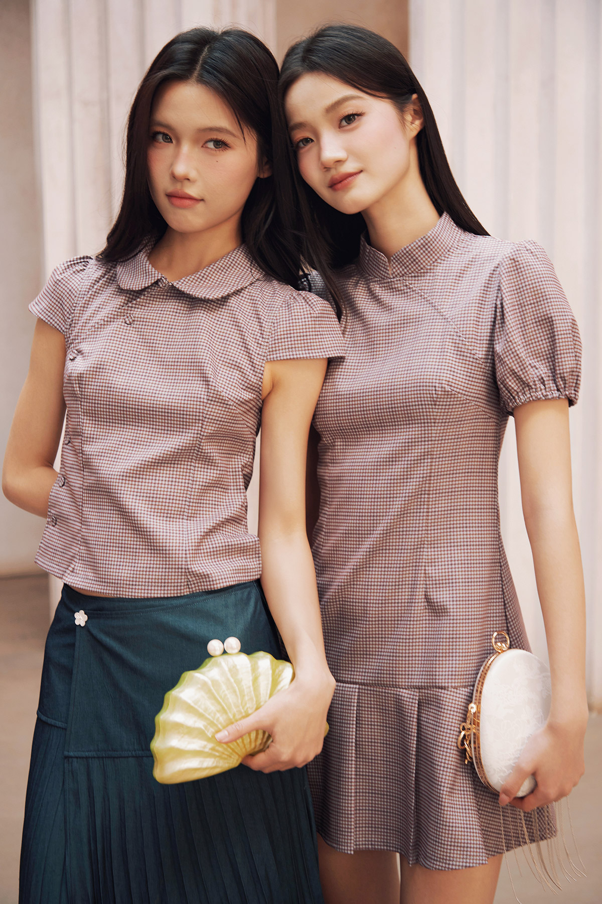 LEXIE TOP - BLUEBERRY [BY MODPARADE]