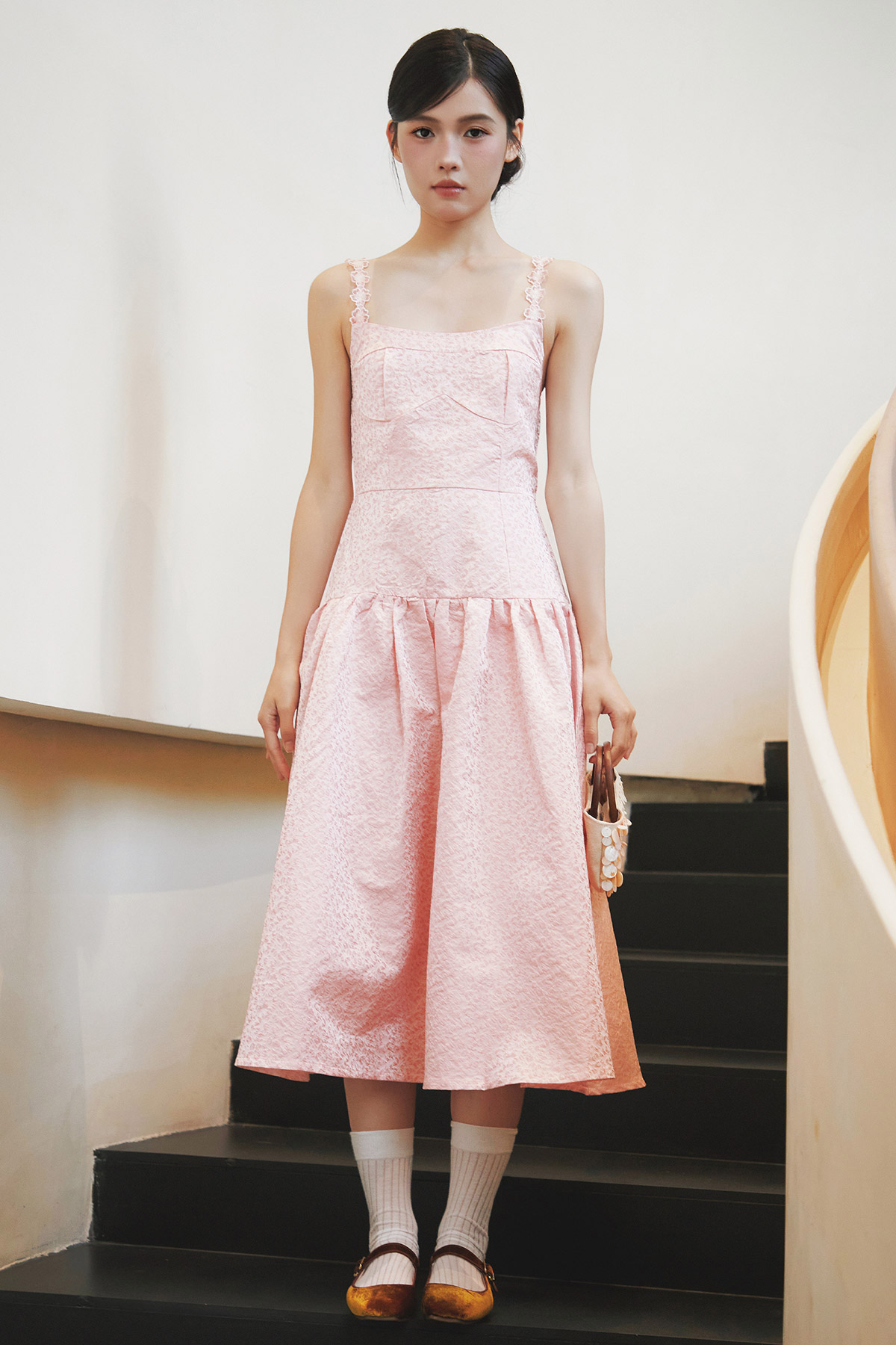 LILA DRESS - BLUSH SONATA [BY MODPARADE]