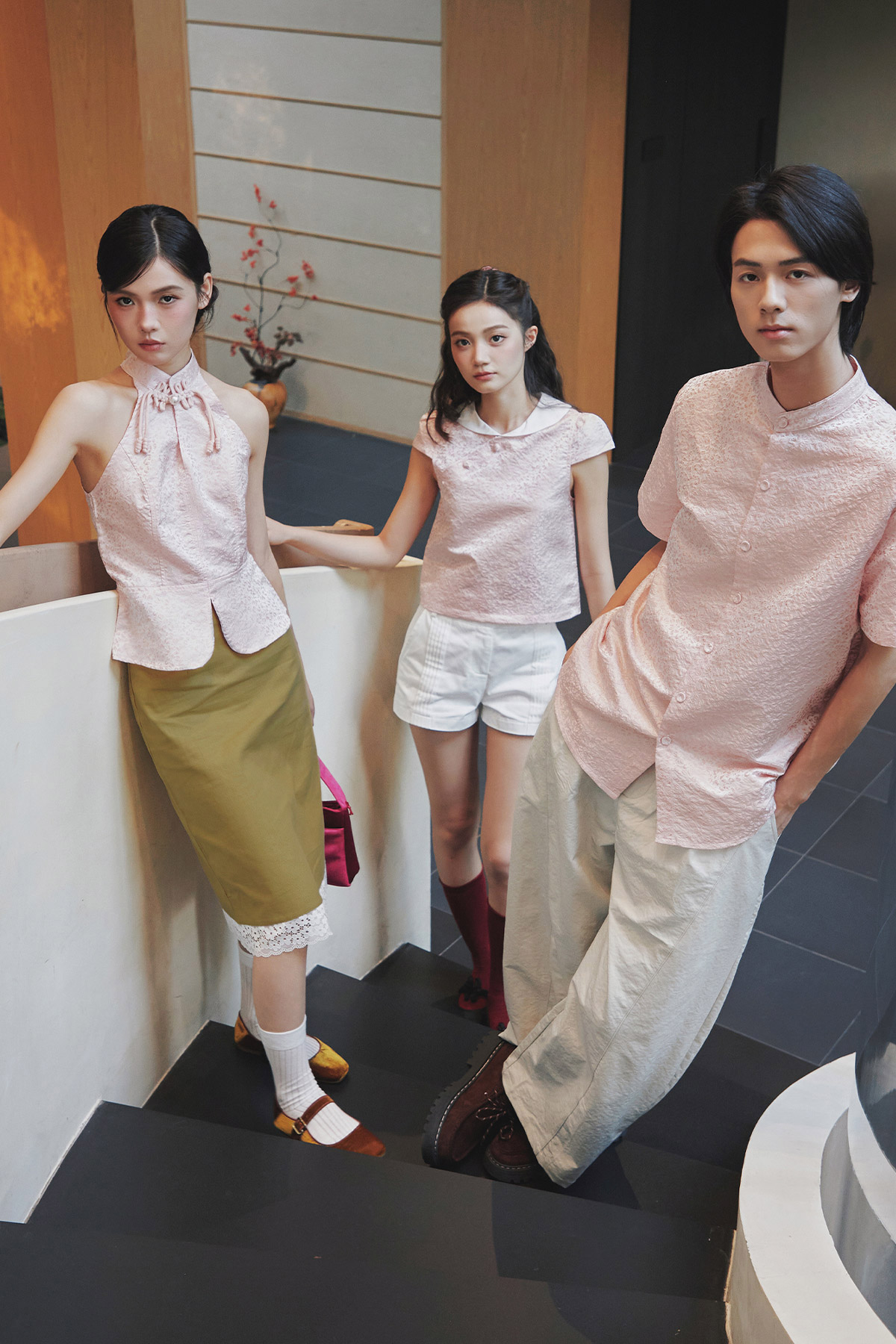 LISBETH TOP - BLUSH SONATA [BY MODPARADE]