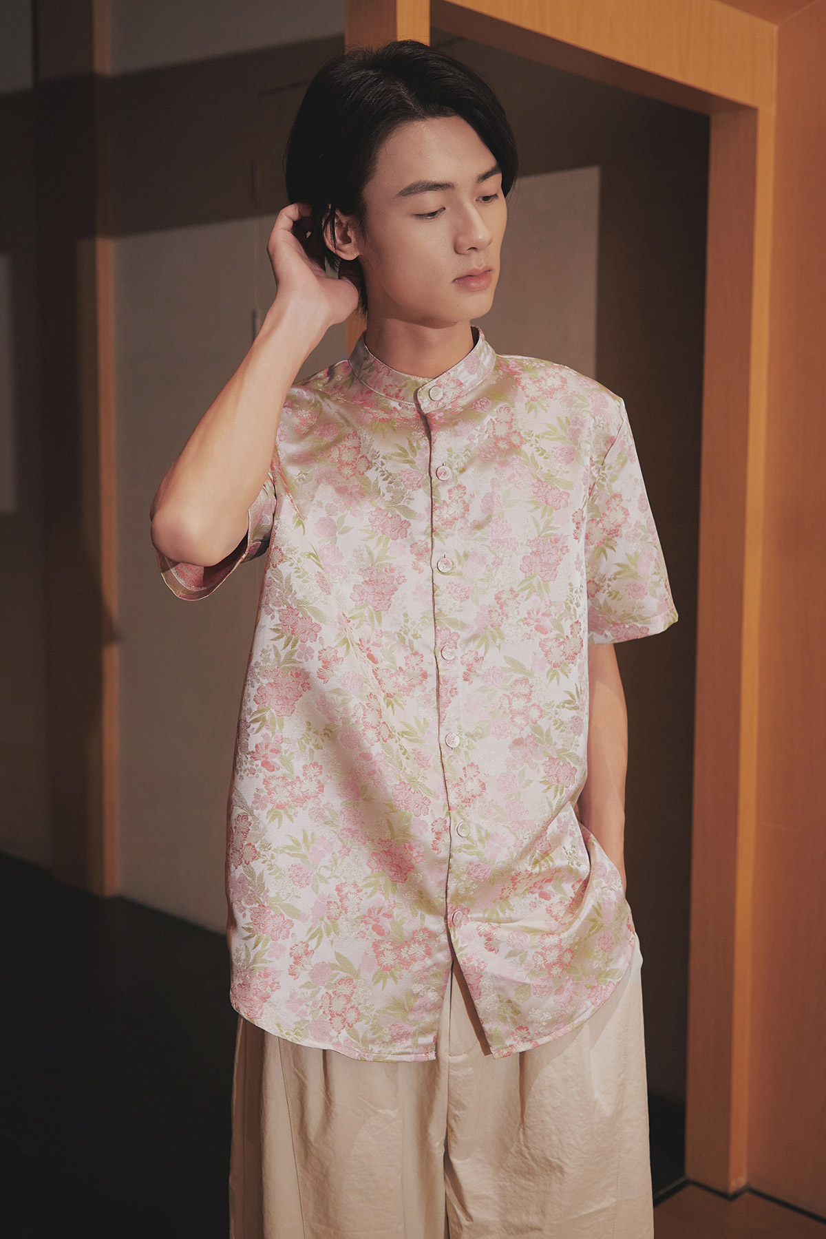 NOAH SHIRT - PEONY GARDEN [BY MODPARADE]