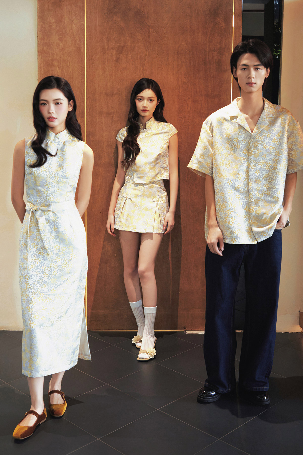 SAUNDERS SHIRT - ROYAL CITRINE [BY MODPARADE]