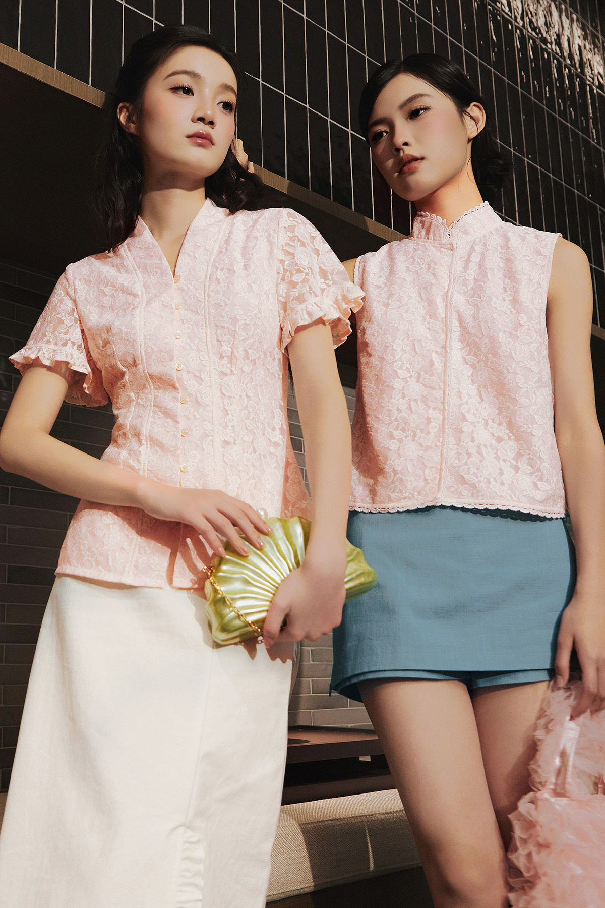 SERI KEBAYA TOP - PETALINE LACE [BY MODPARADE]