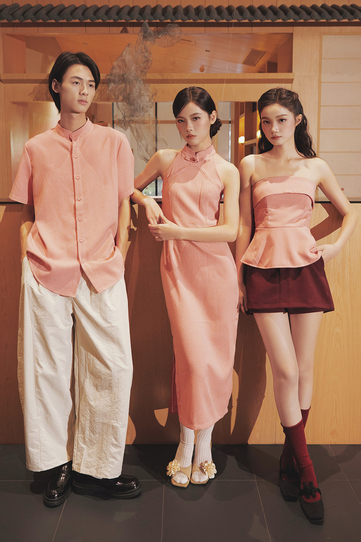 YING CHEONGSAM DRESS - CLEMENTINE [BY MODPARADE]