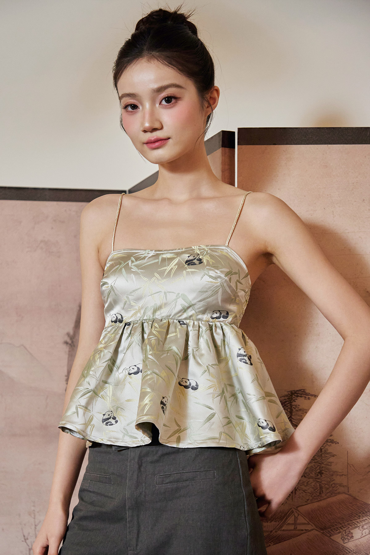 AMALIE TOP - PANDA VALLEY [BY MODPARADE]