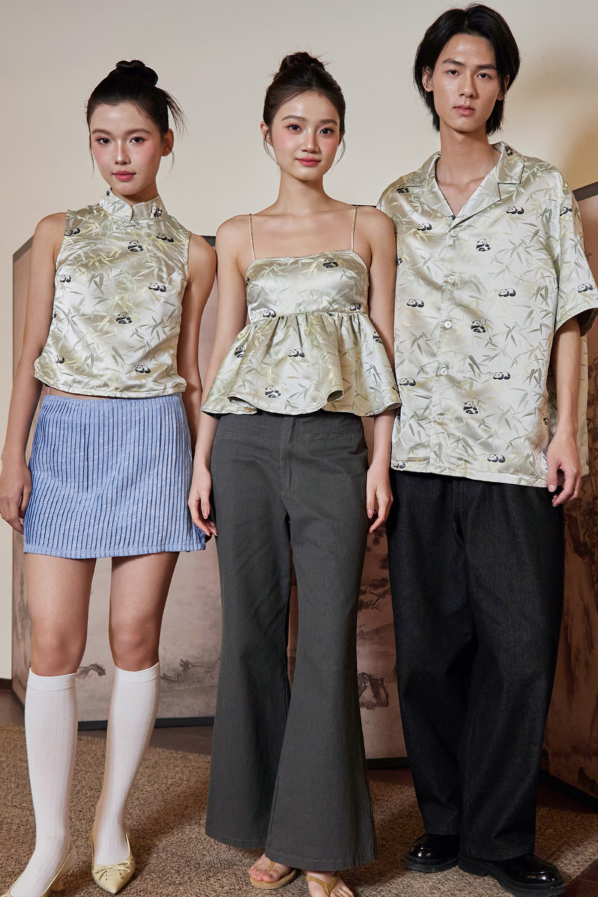 AMALIE TOP - PANDA VALLEY [BY MODPARADE]