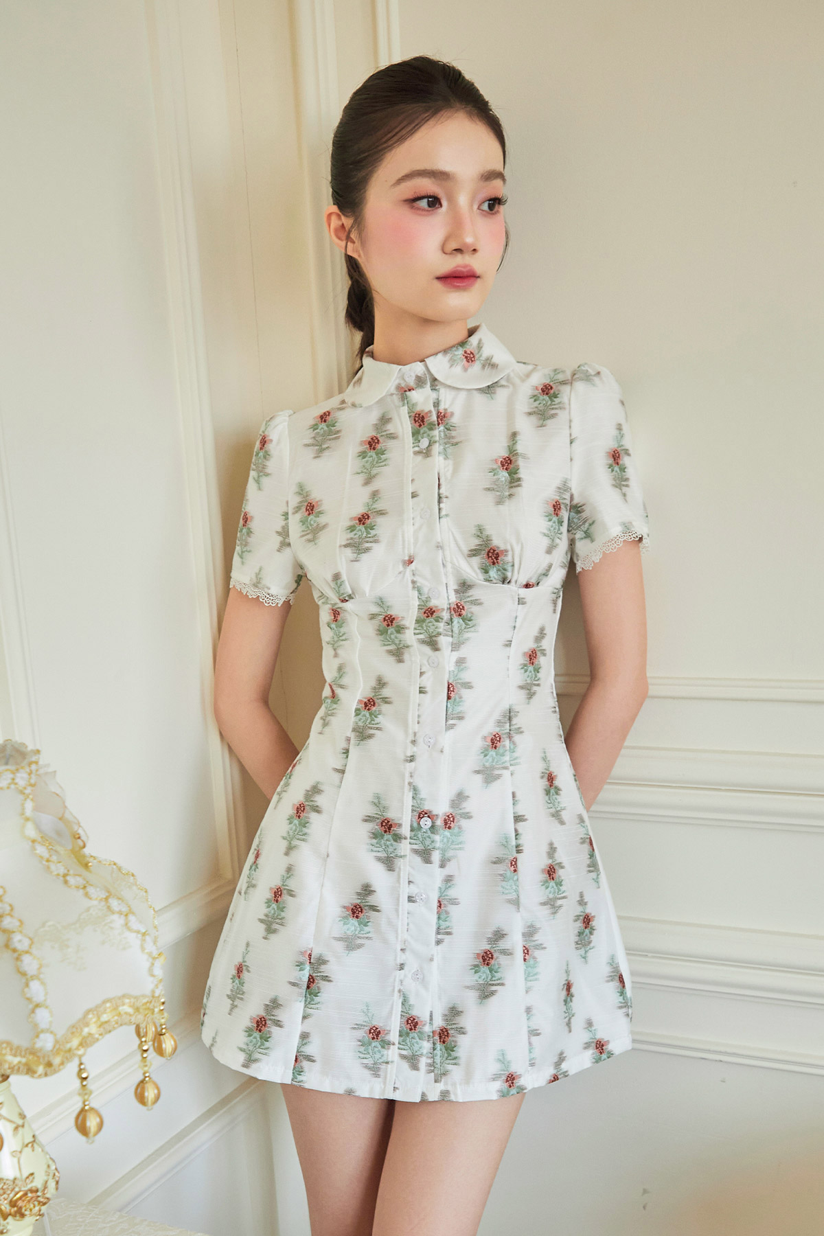 CLARA DRESS - WILLOW PETAL [BY MODPARADE]