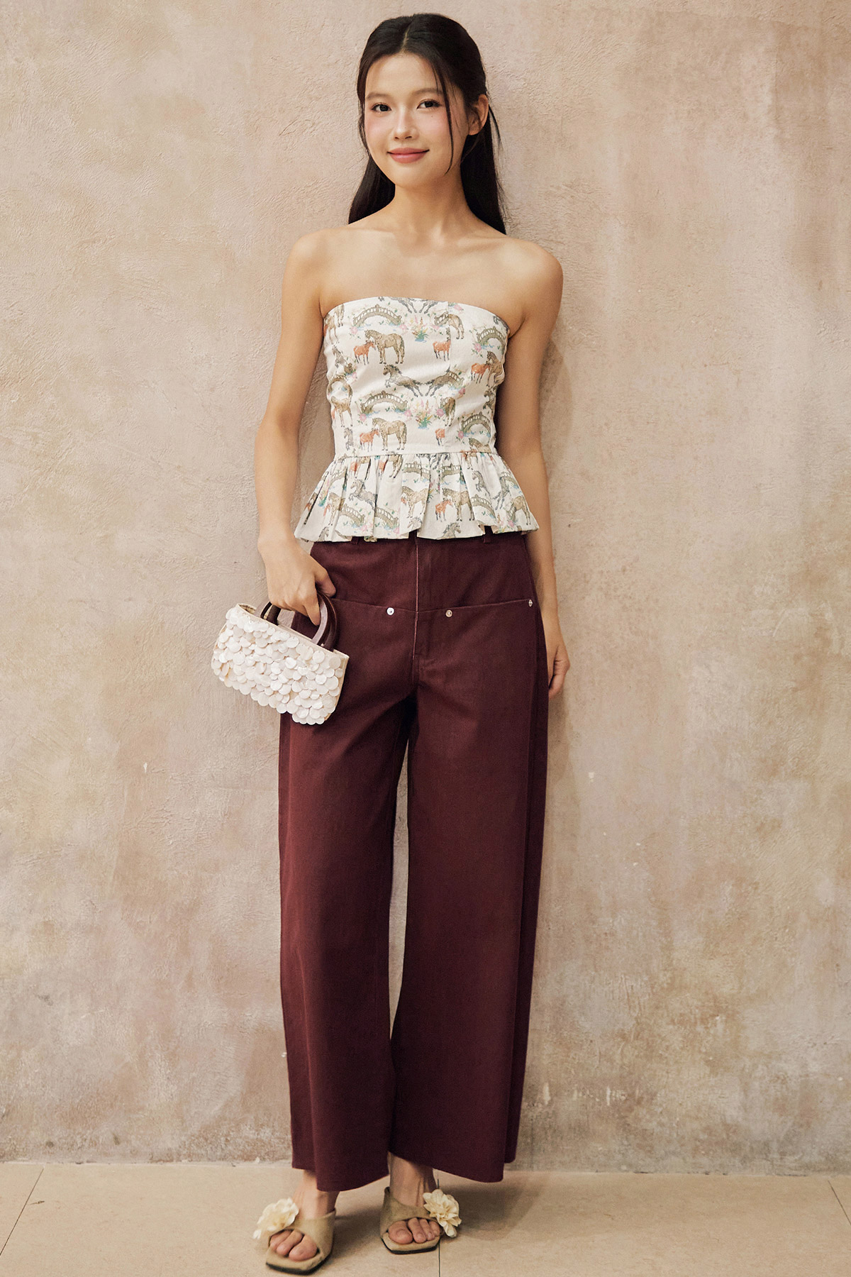 ELMER JEANS - WINE [BY MODPARADE]