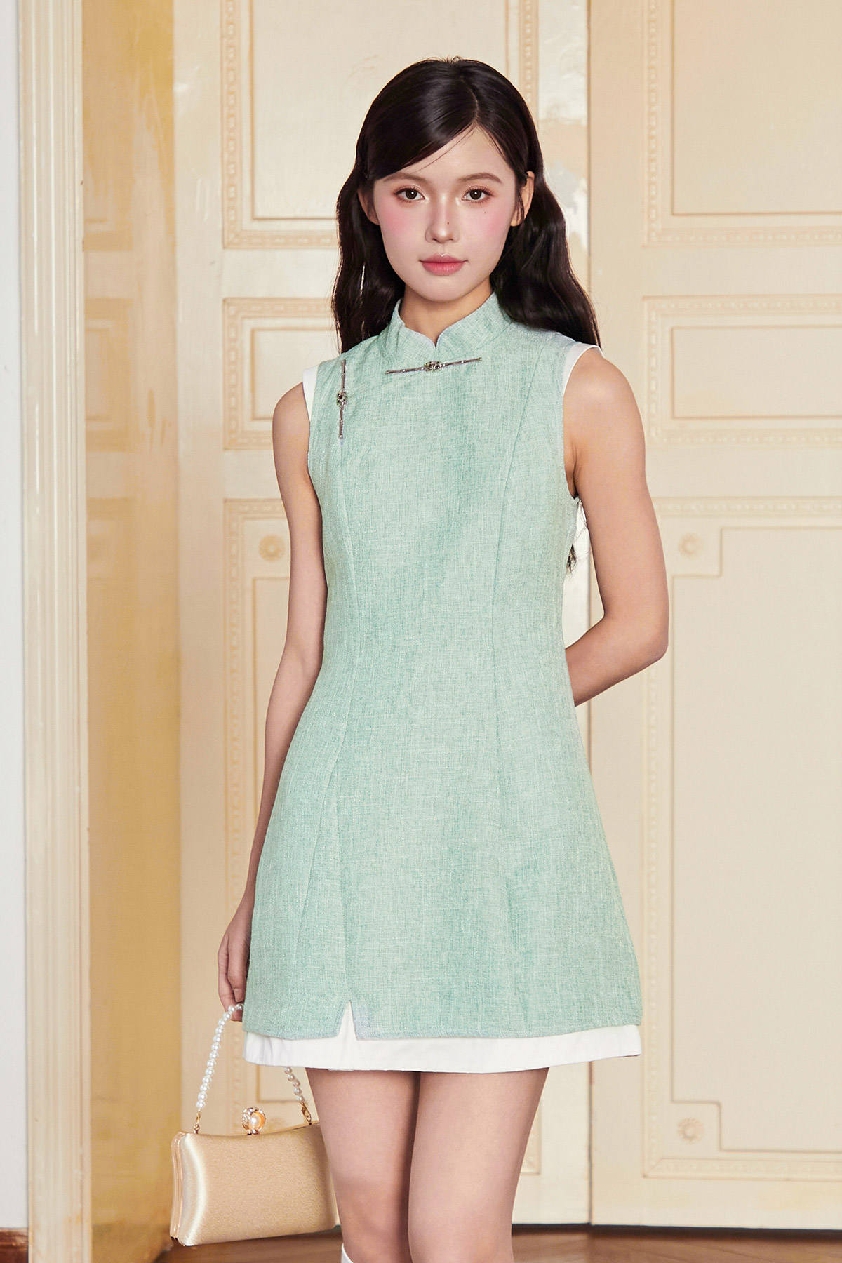 FEI CHEONGSAM DRESS - GROVE VOYAGE [BY MODPARADE]
