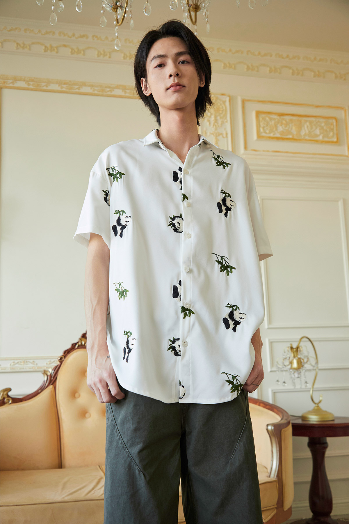 FREDDIE SHIRT - PANDA GROVE [BY MODPARADE]