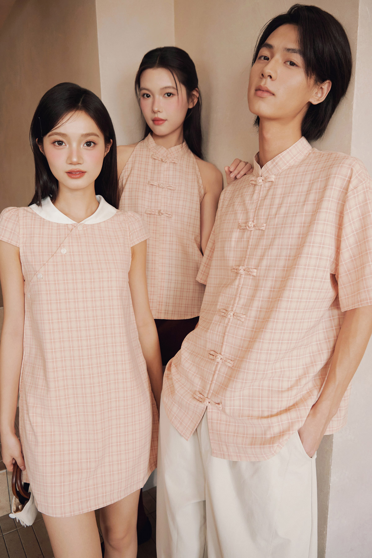 HAN SHIRT - PINK HAMPTON [BY MODPARADE]