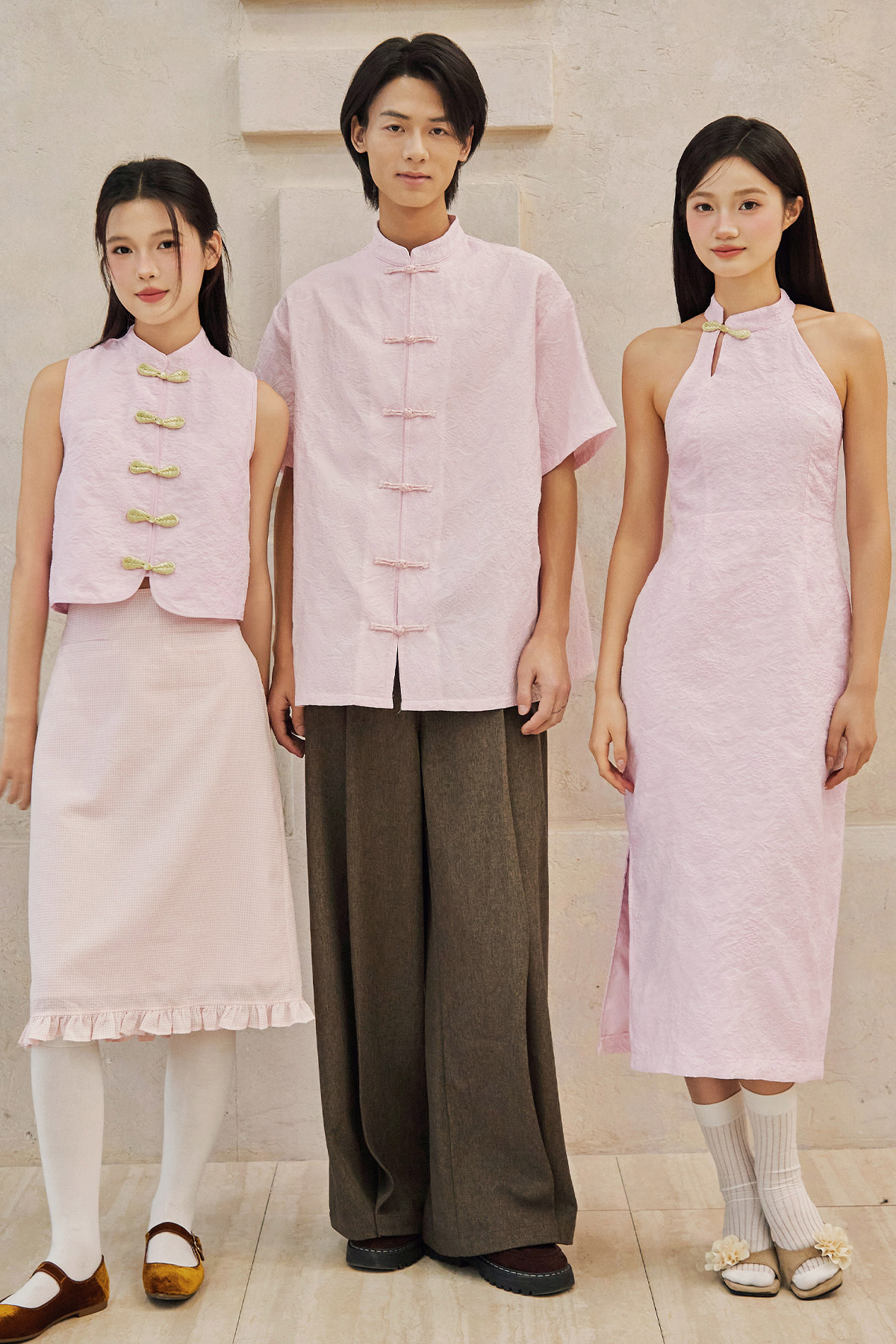 HAN SHIRT - ROSEGLOW [BY MODPARADE]