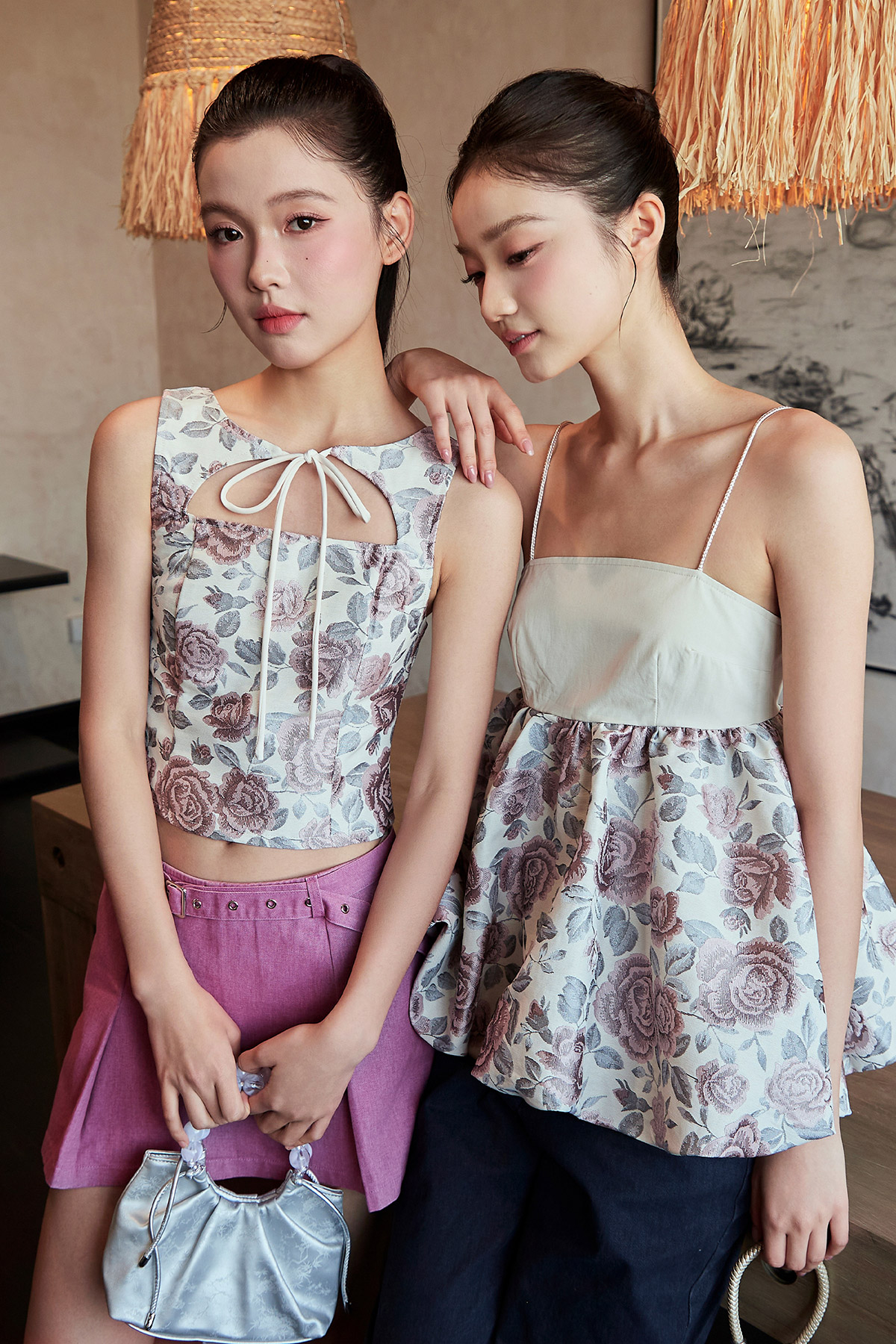 INA TOP - PETAL COURT [BY MODPARADE]