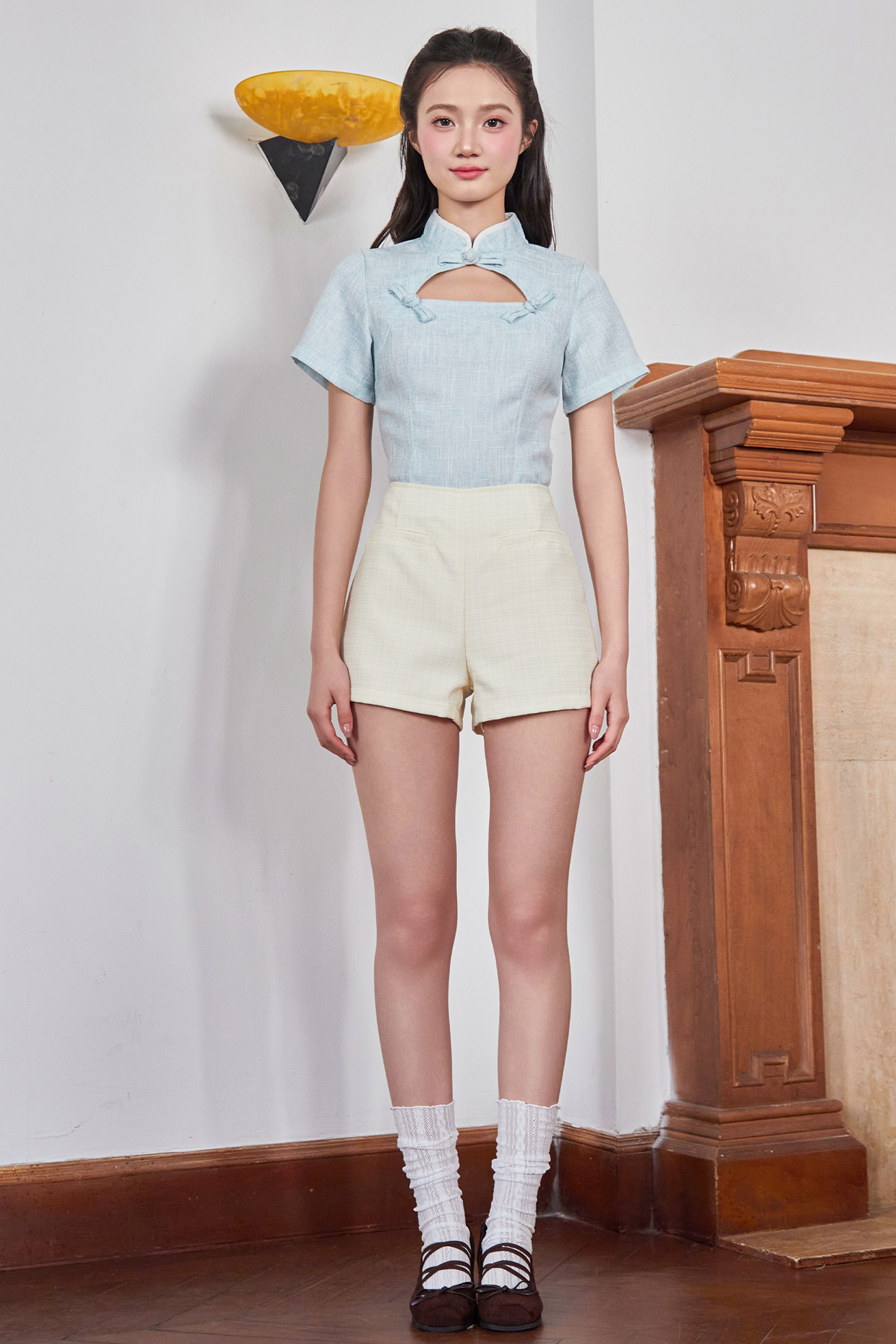 KLAUS SHORTS - VANILLA BUTTER [BY MODPARADE]