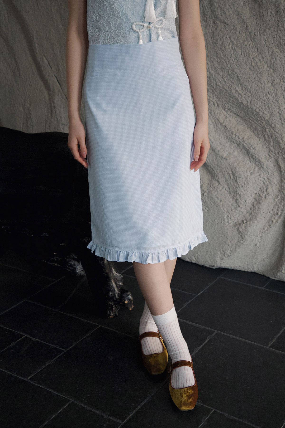 MAREN SKIRT - BLUELETTE [BY MODPARADE]