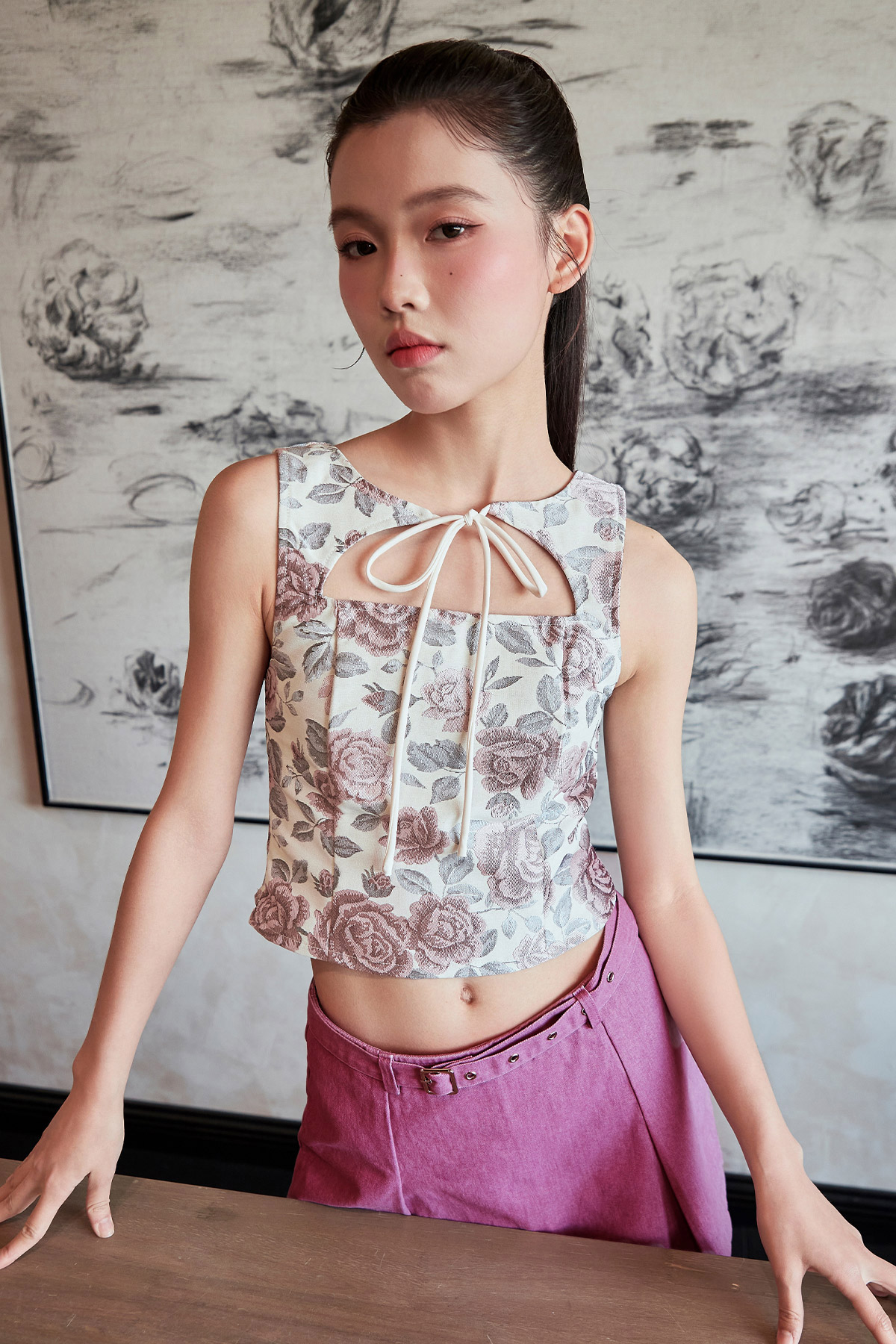 NORA TOP - PETAL COURT [BY MODPARADE]